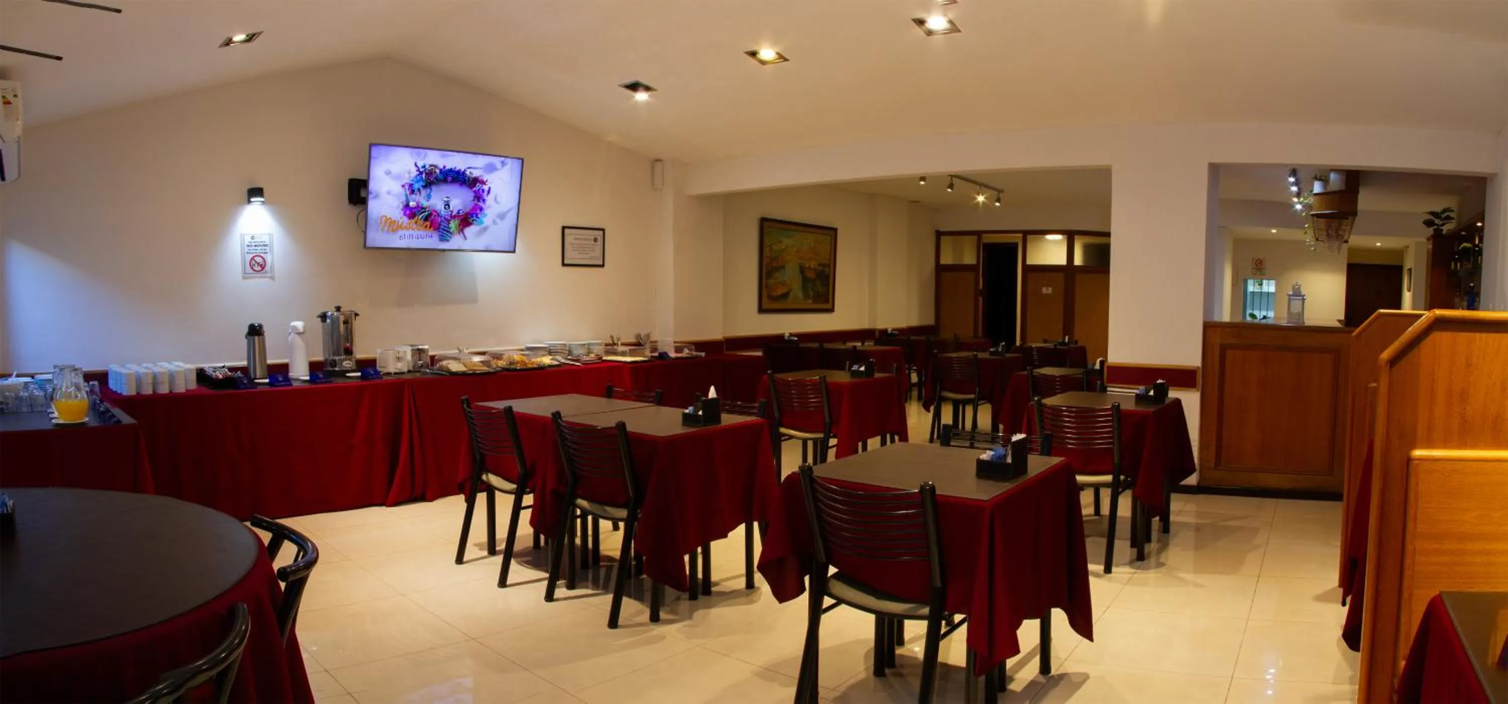 Breakfast in Hotel Telepostal Congreso