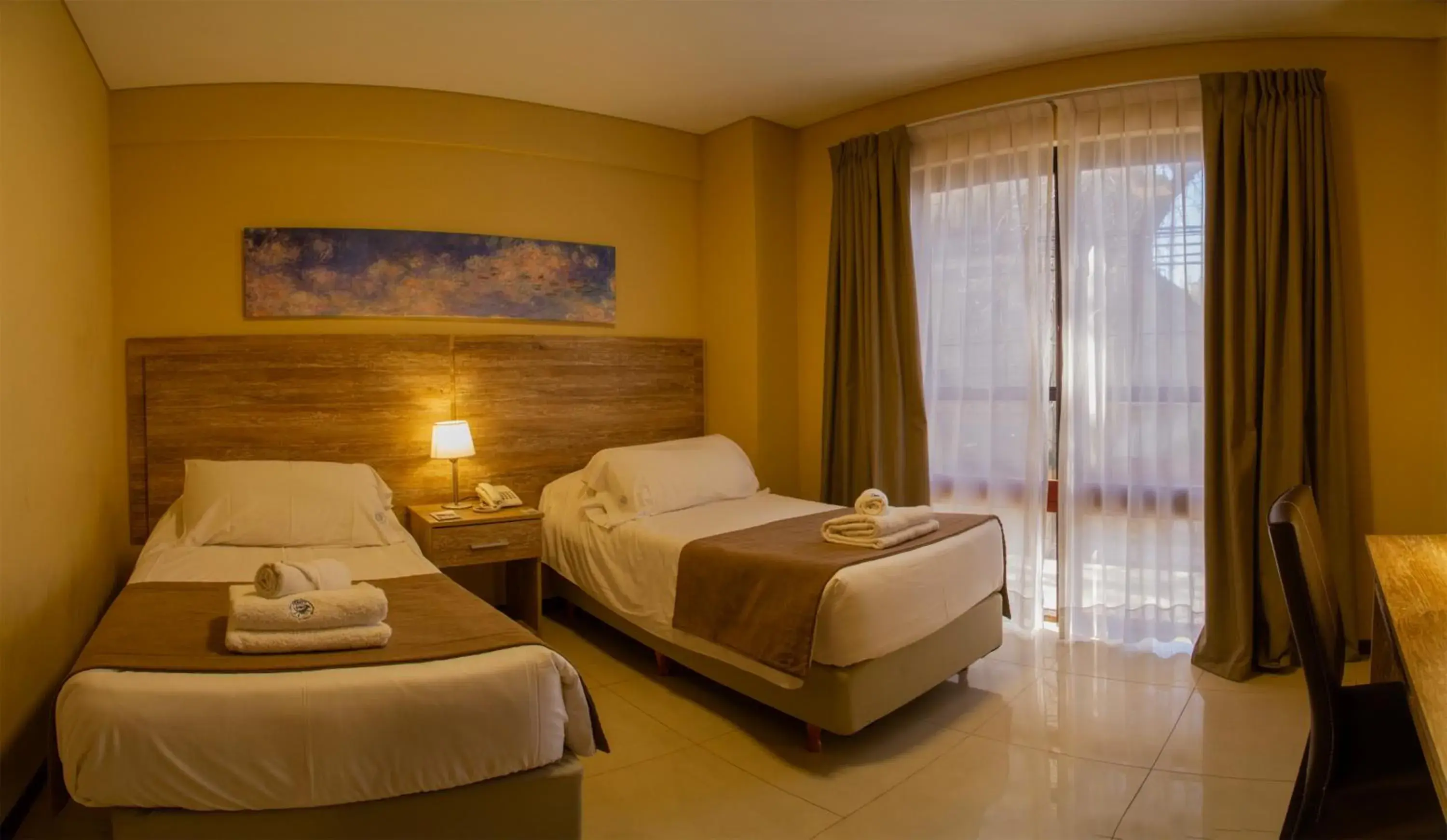 Twin Room in Hotel Telepostal Congreso Twin Room in Hotel Telepostal Congreso