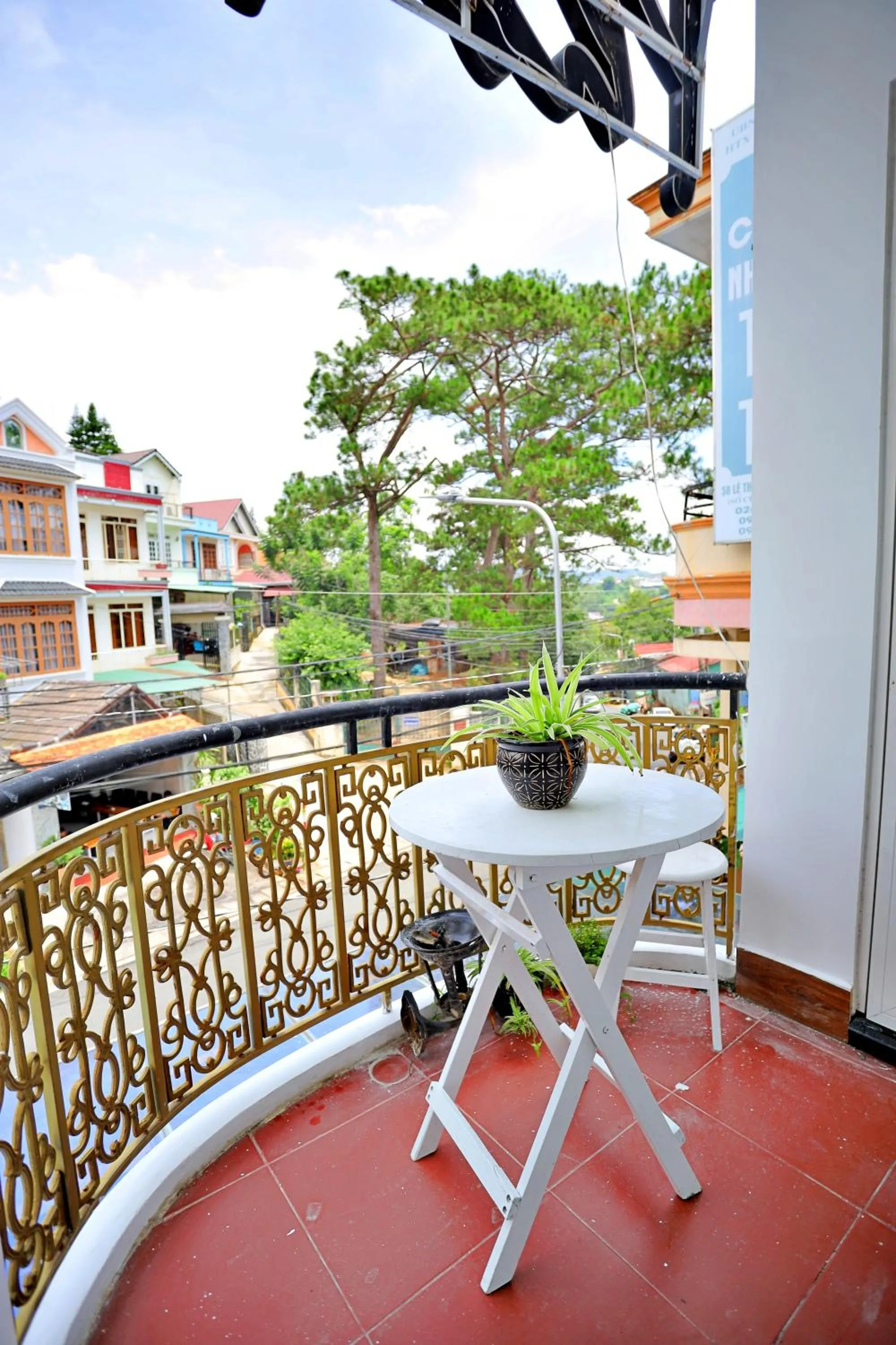 Patio in S79 Pho Hoa Hotel