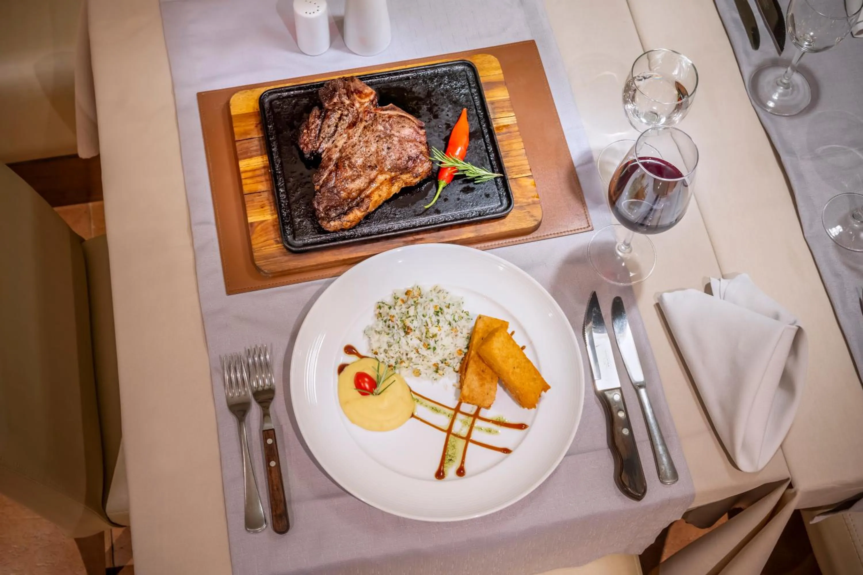 Food in Serhs Natal Grand Hotel & Resort