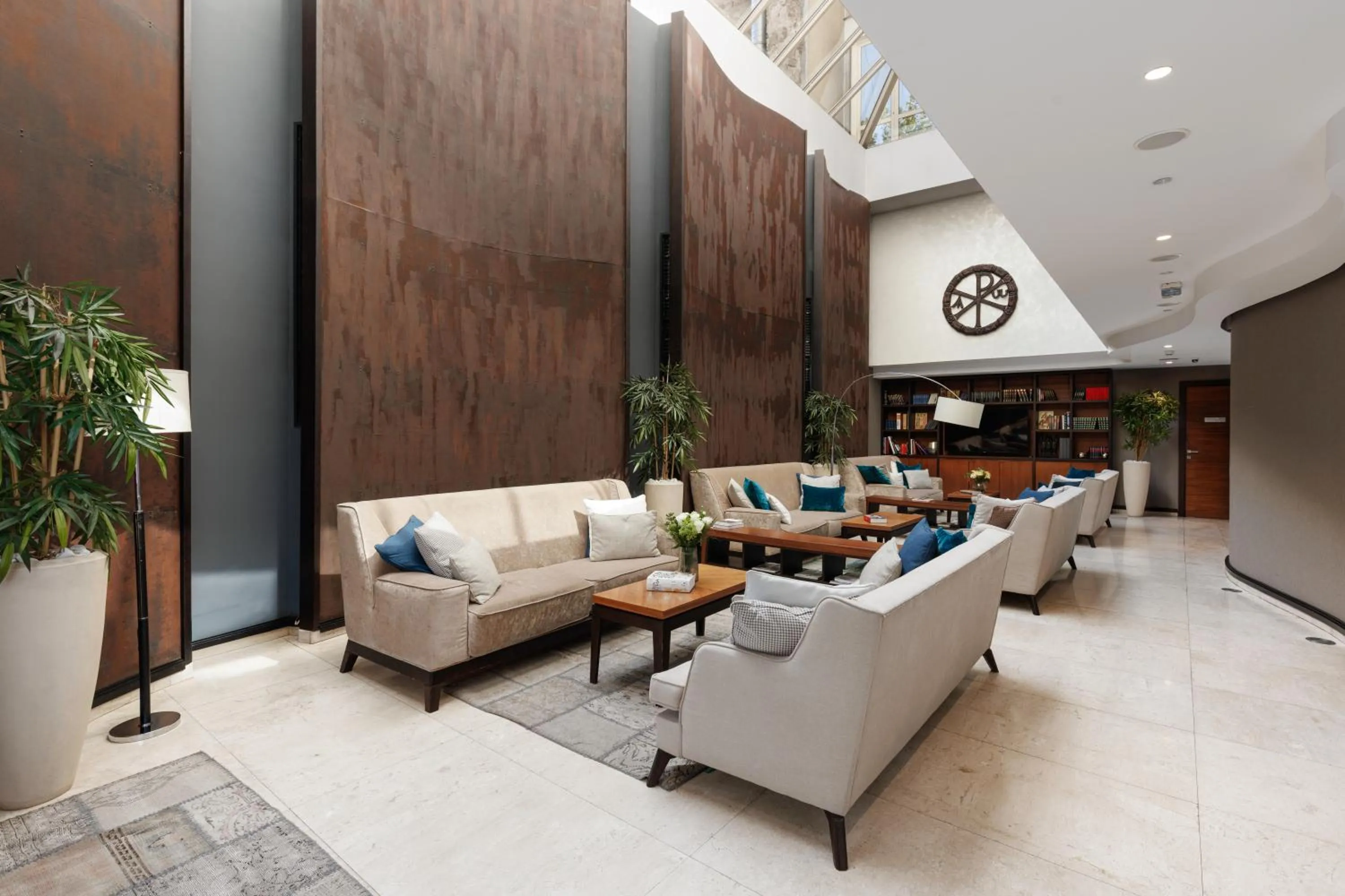 Lobby or reception in Hotel Constantine the Great
