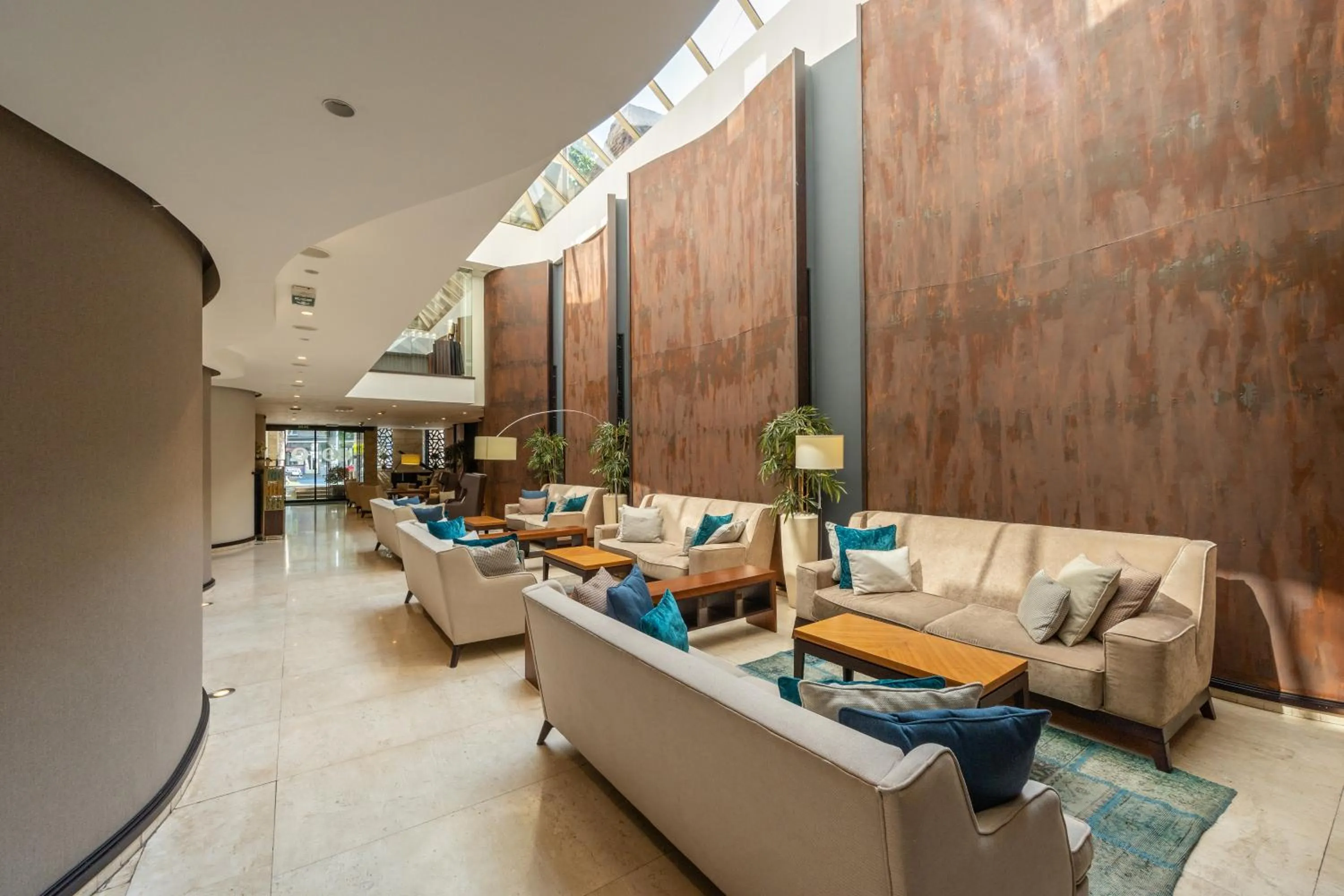 Lobby or reception in Hotel Constantine the Great