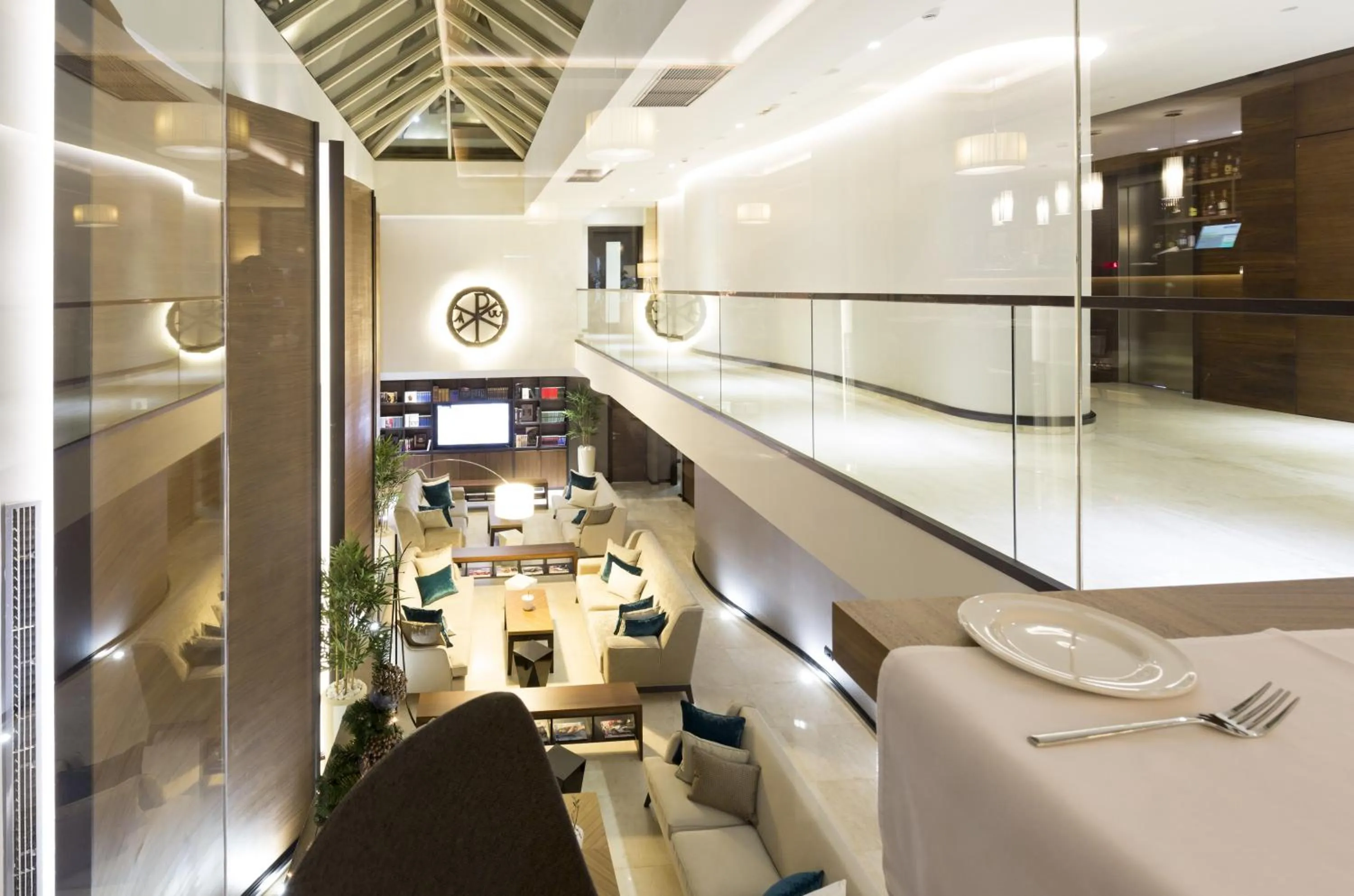 Lobby or reception in Hotel Constantine the Great