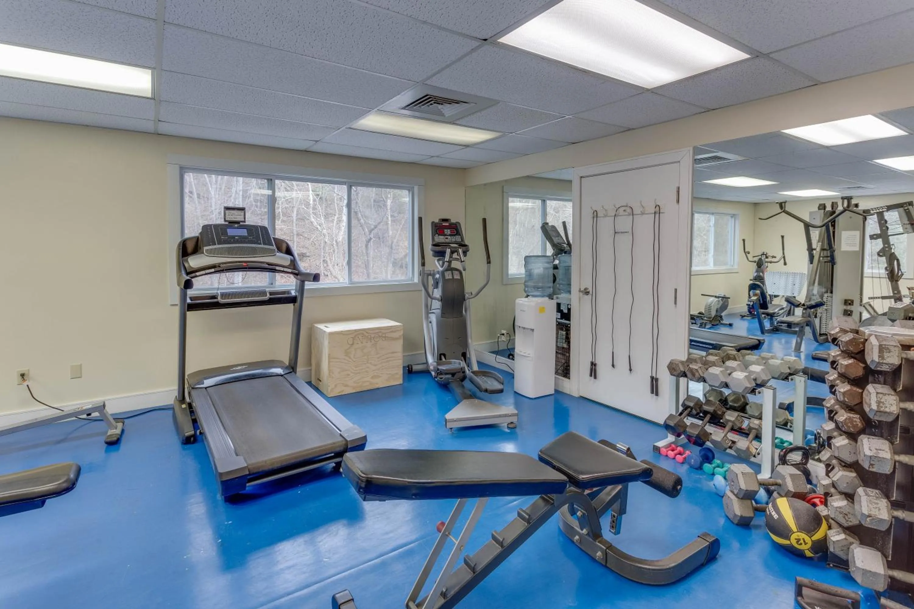 Fitness centre/facilities in Stony Court at Bryce Mountain