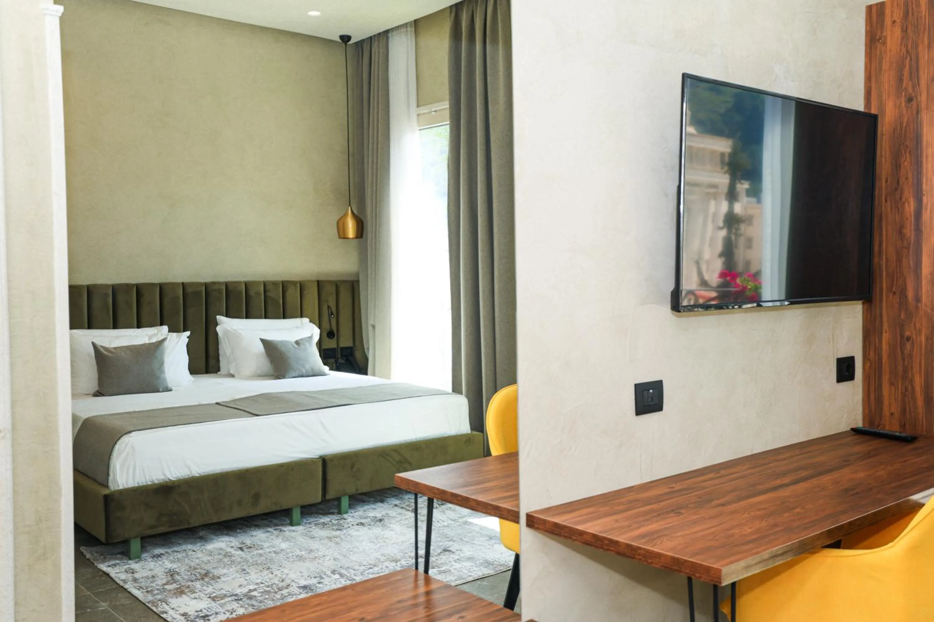 Bed in Hotel Plaza Berat