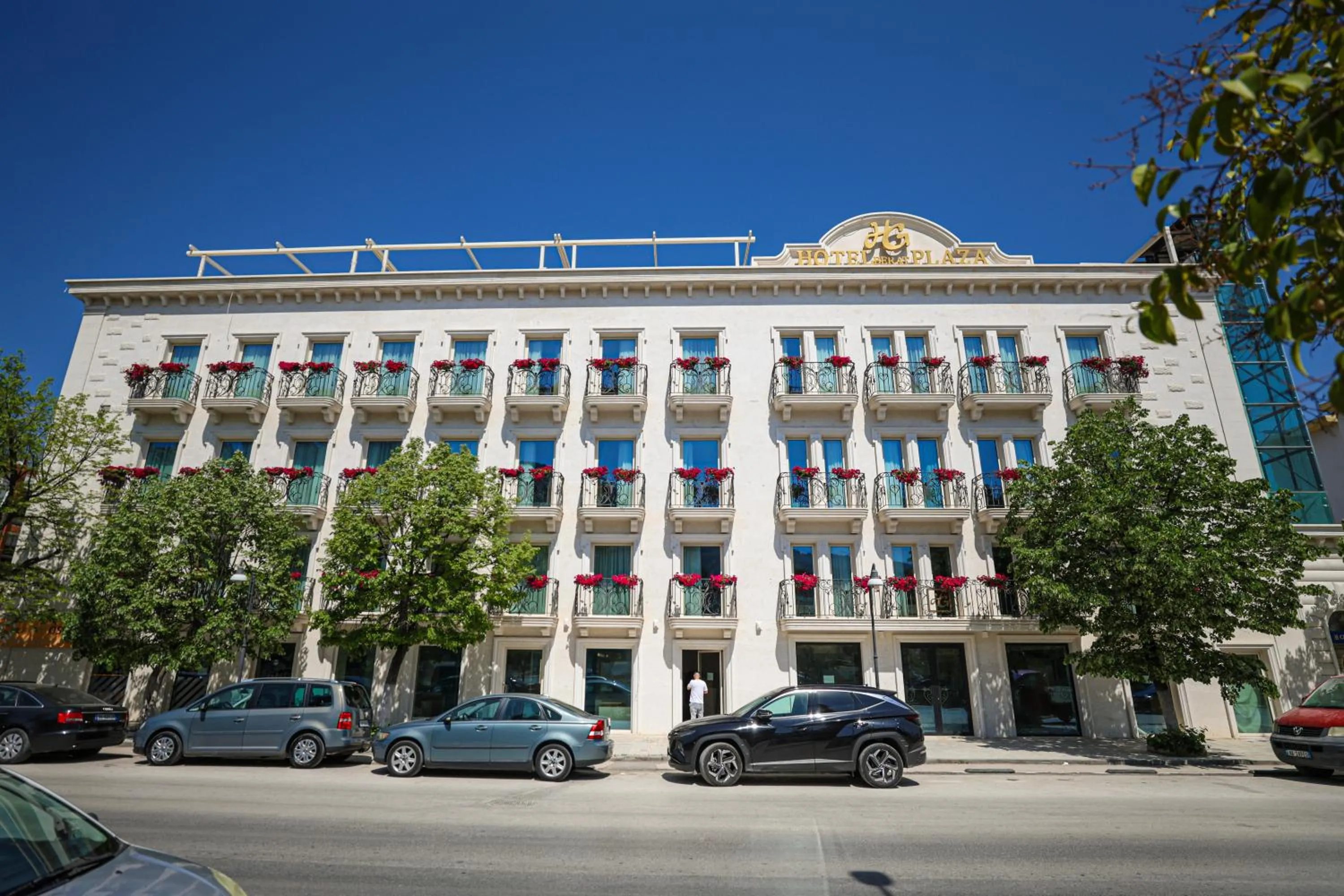 Property building in Hotel Plaza Berat