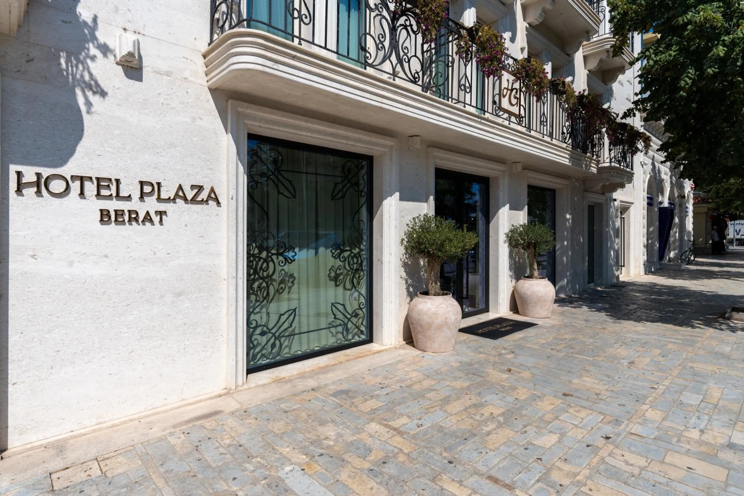 Property building in Hotel Plaza Berat