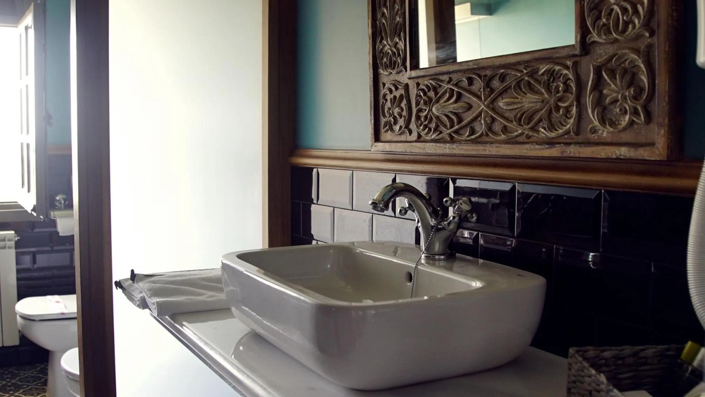 Toilet in Hotel Finca las Beatas