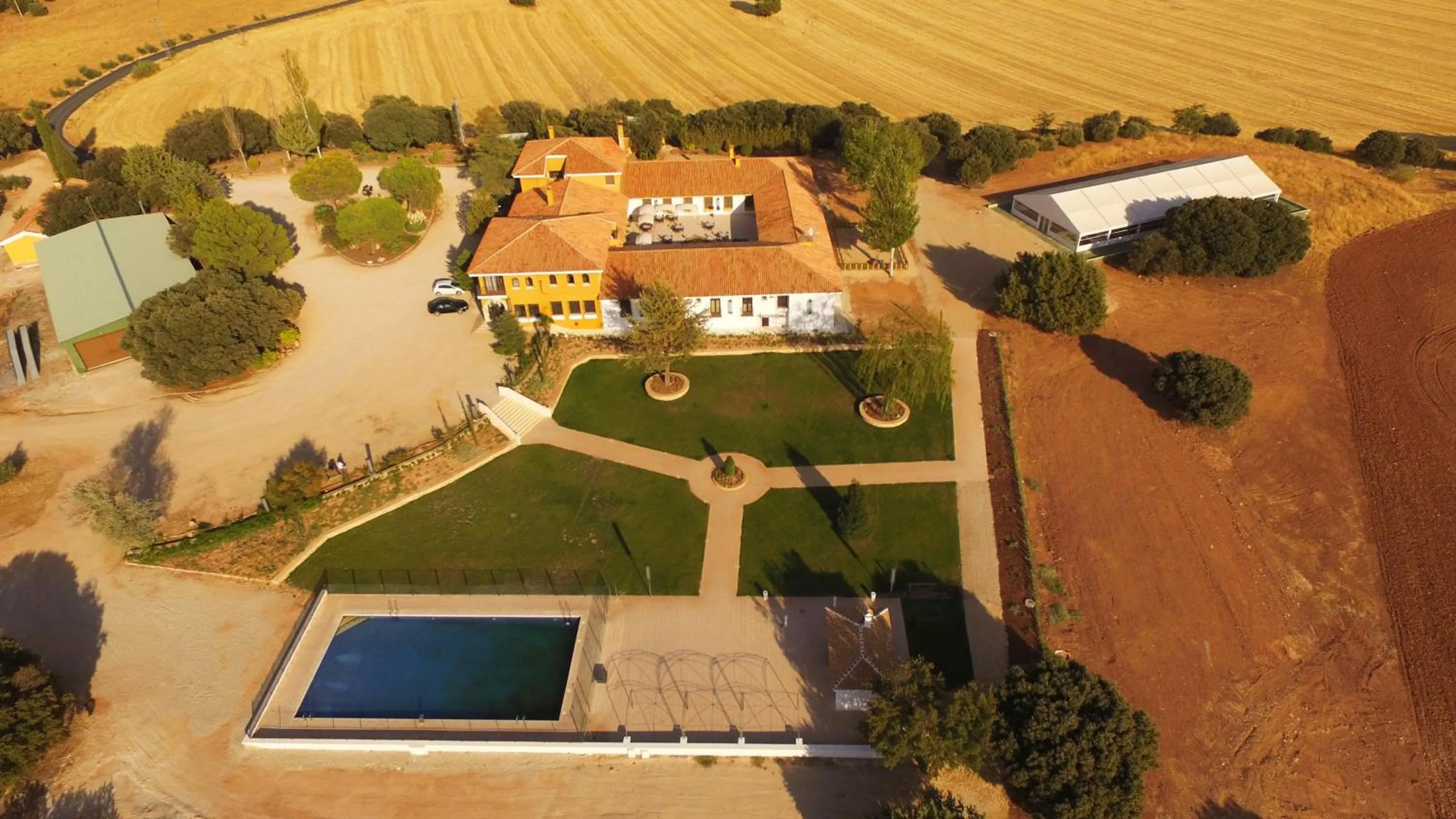 Garden view in Hotel Finca las Beatas
