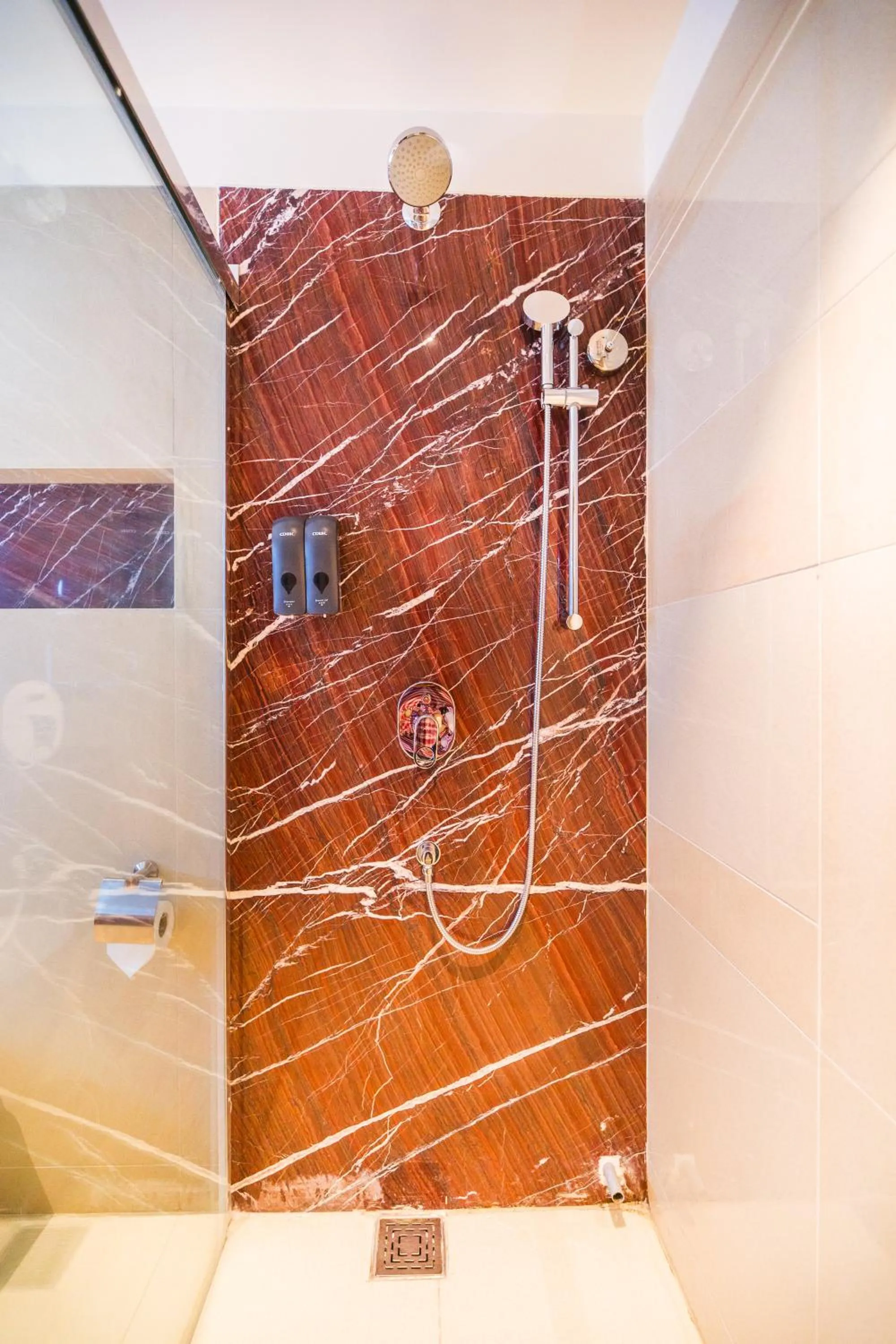 Shower in The Maple Hotel