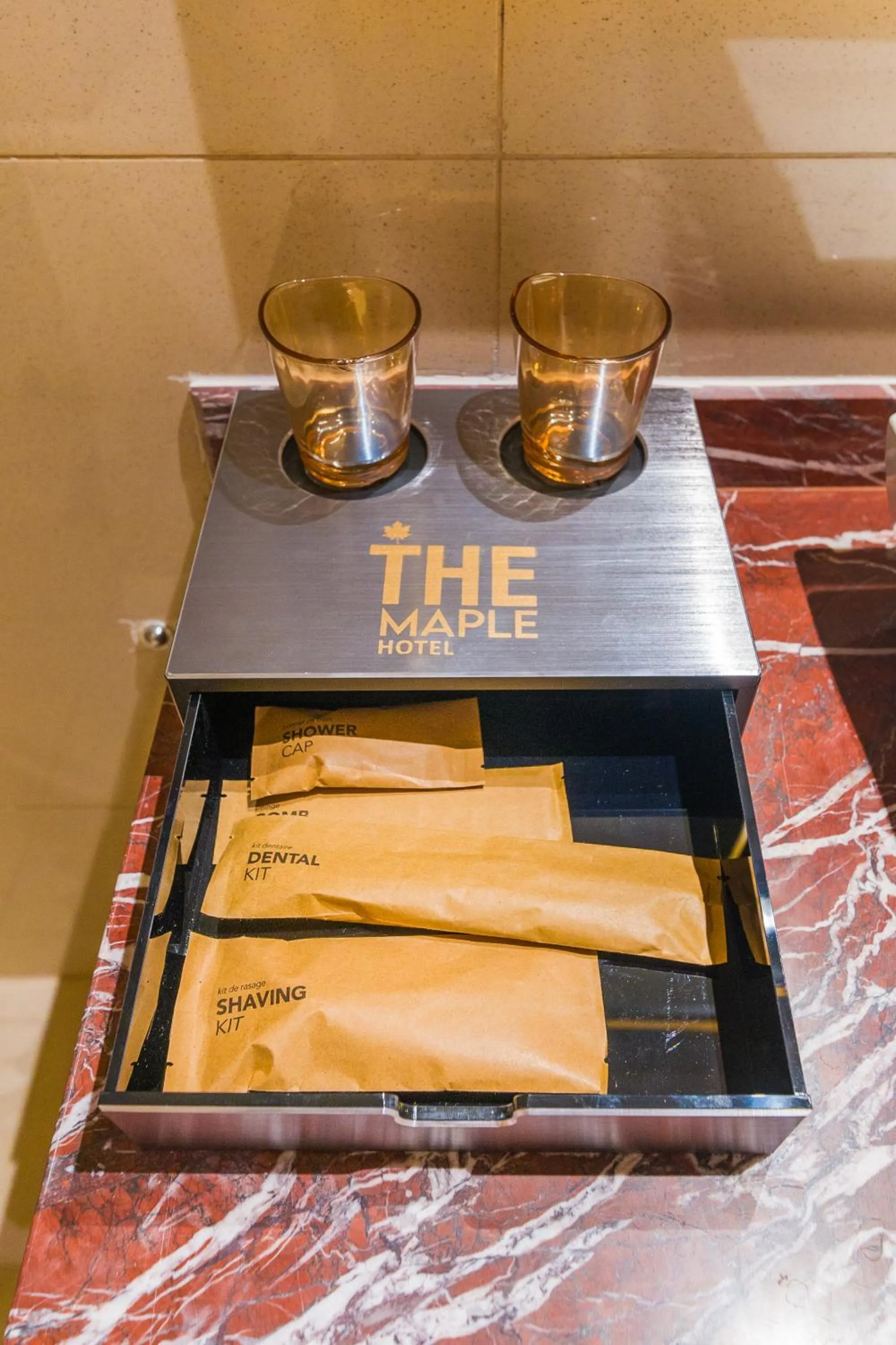 Food and drinks in The Maple Hotel