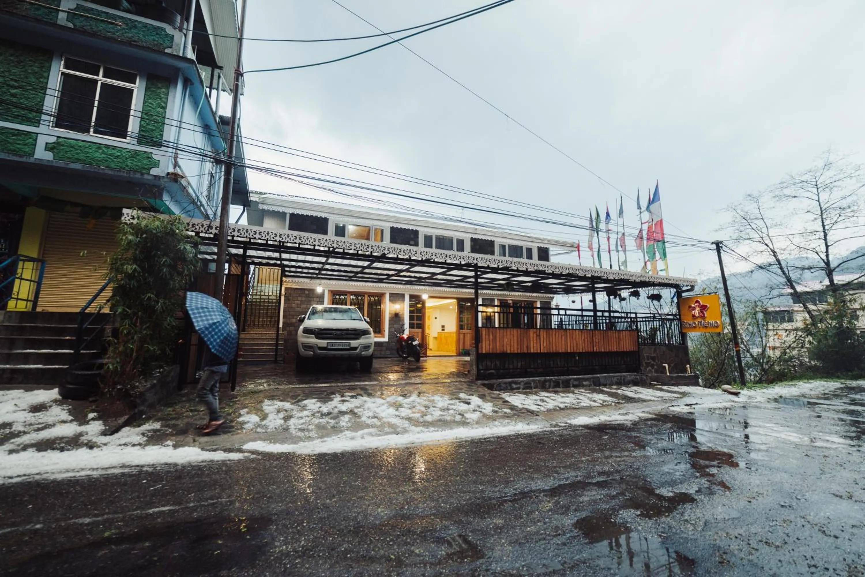 Property building in ETHO METHO GANGTOK