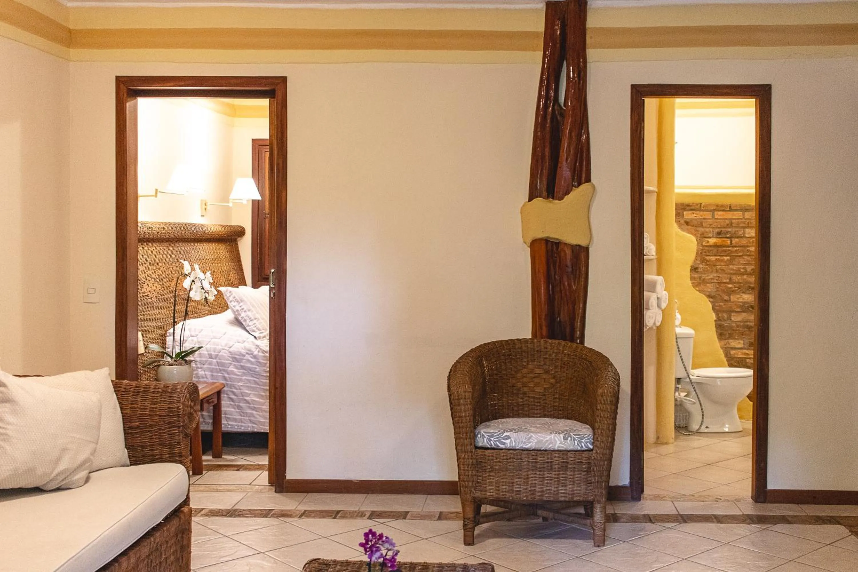 Bed in Privillage Praia Pousada de Charme