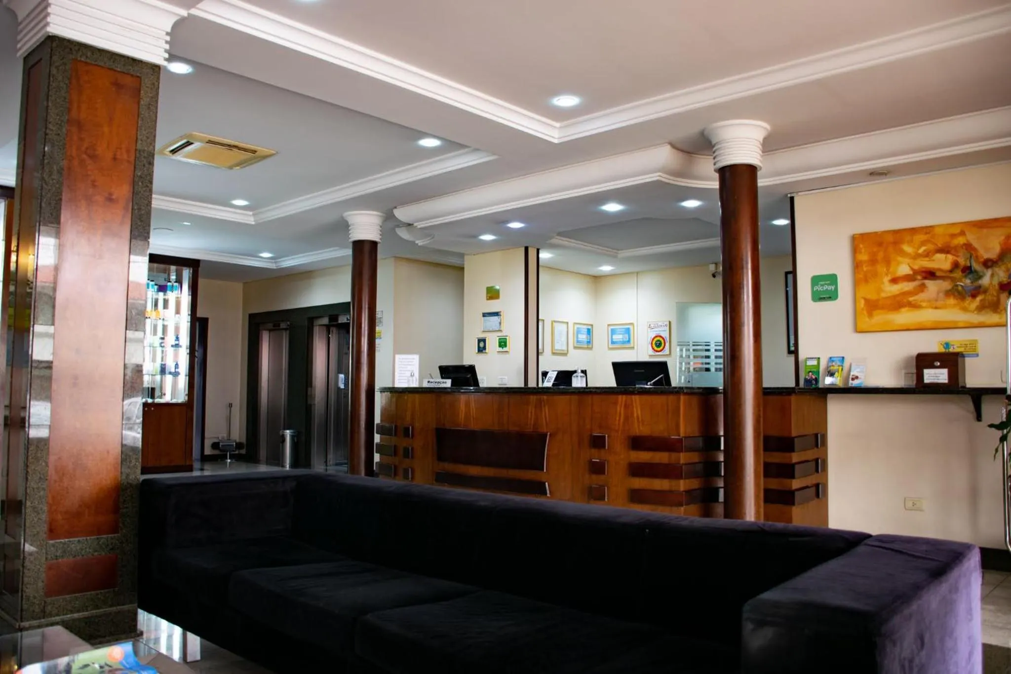 Lobby or reception in Hotel Exclusivo