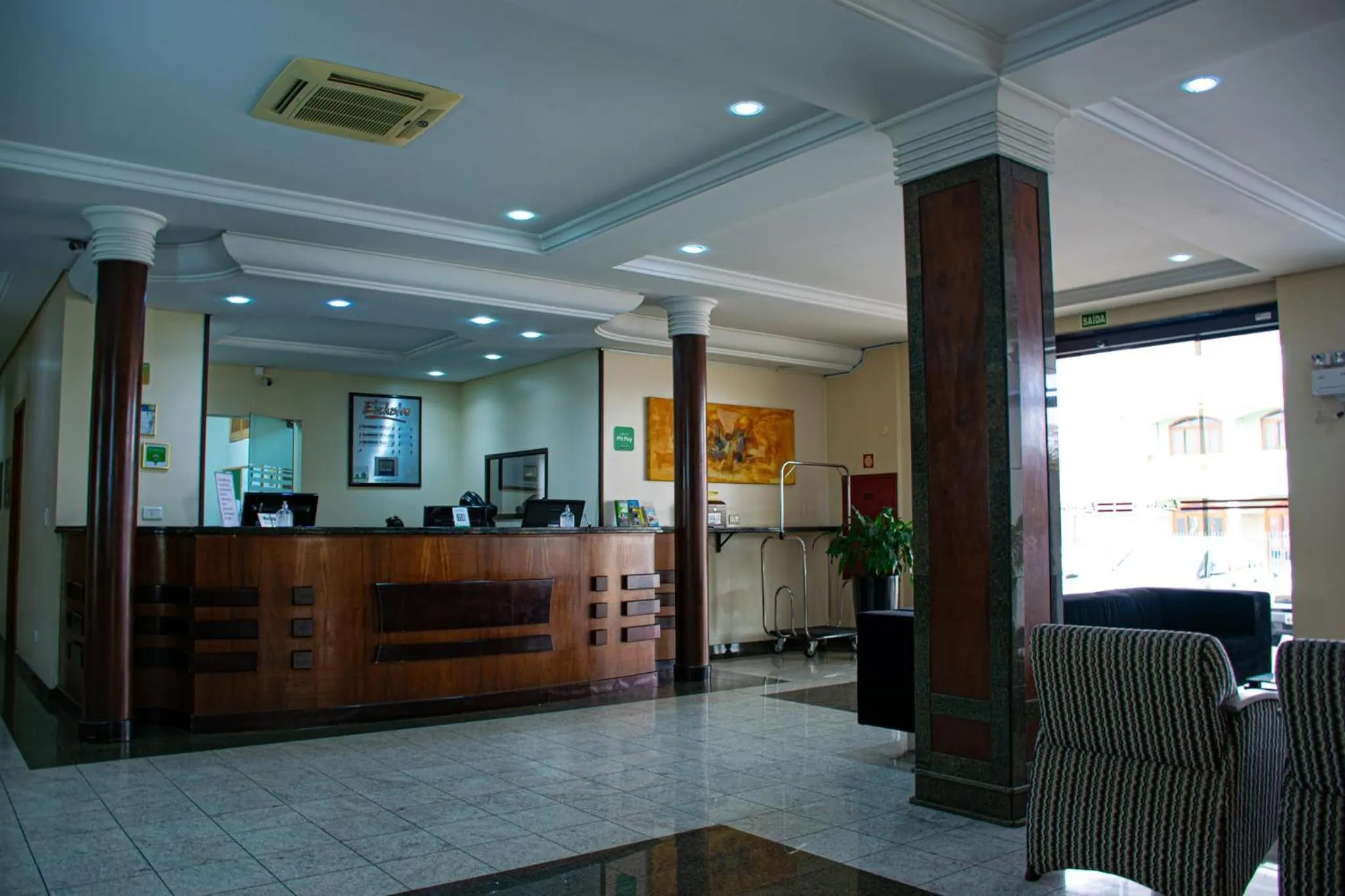 Lobby or reception in Hotel Exclusivo