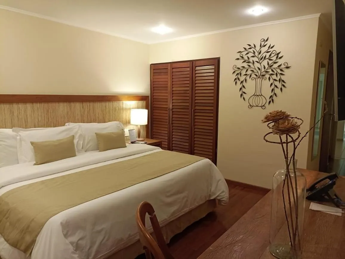 Bed in Hotel Villa Rossa