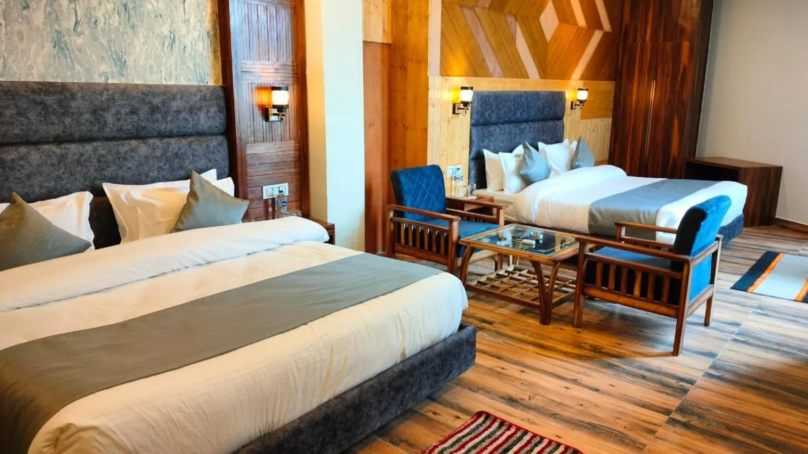 Bed in Manaw Valley Resort