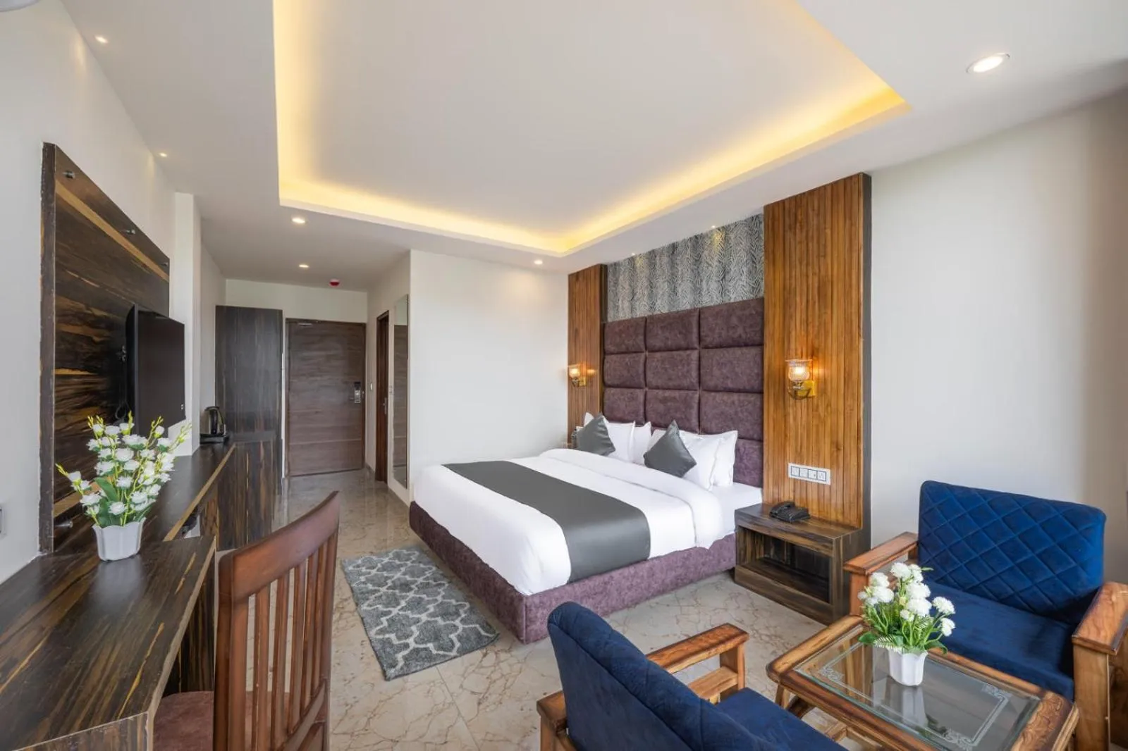 Bed in Manaw Valley Resort