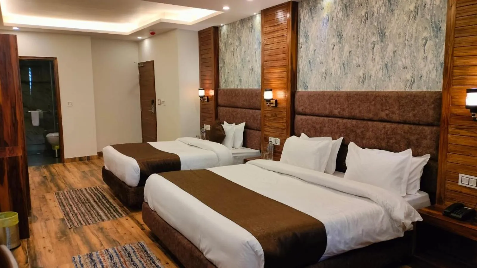 Bed in Manaw Valley Resort