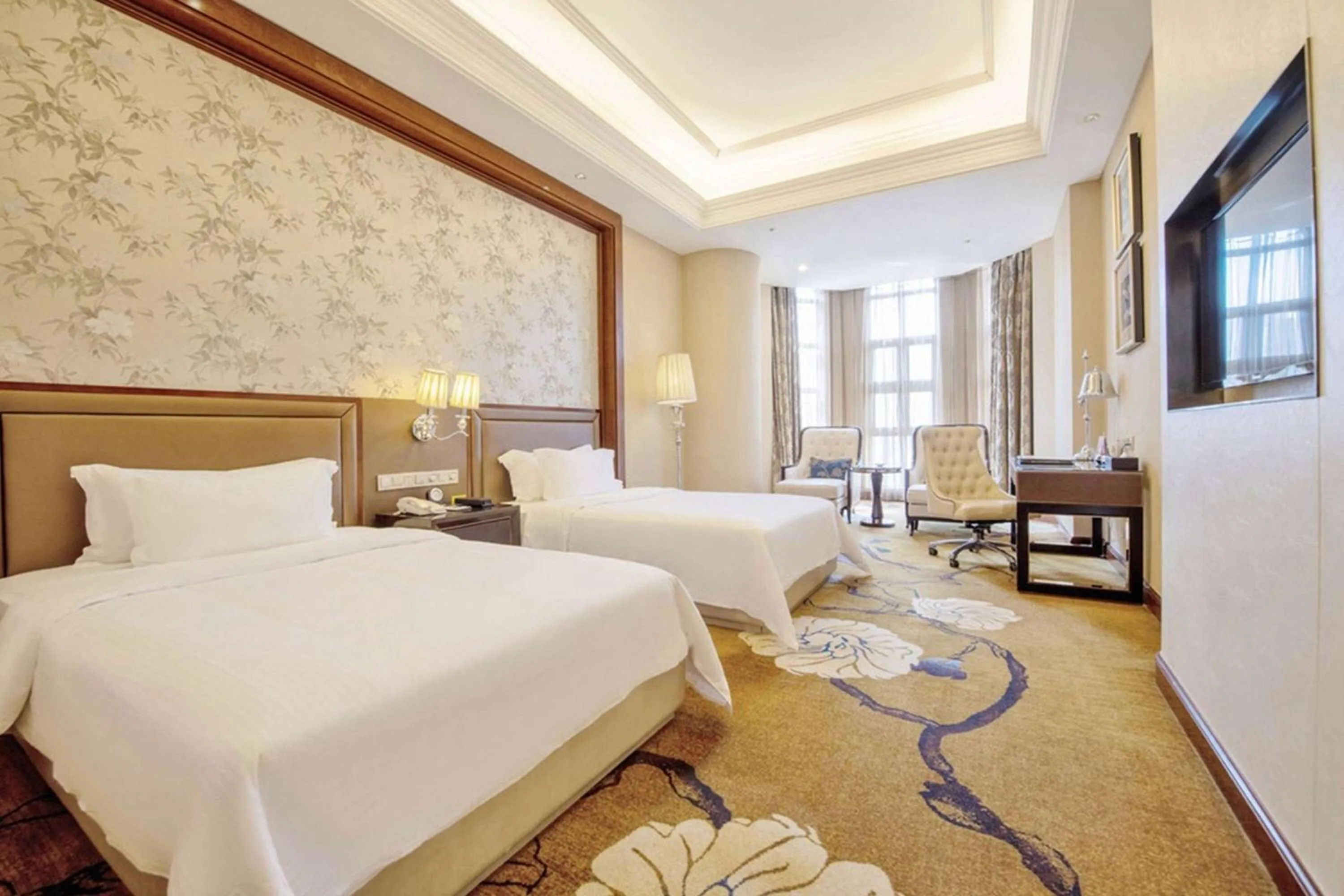 Photo of the whole room, Bed in Days Hotel by Wyndham Logan City Huizhou