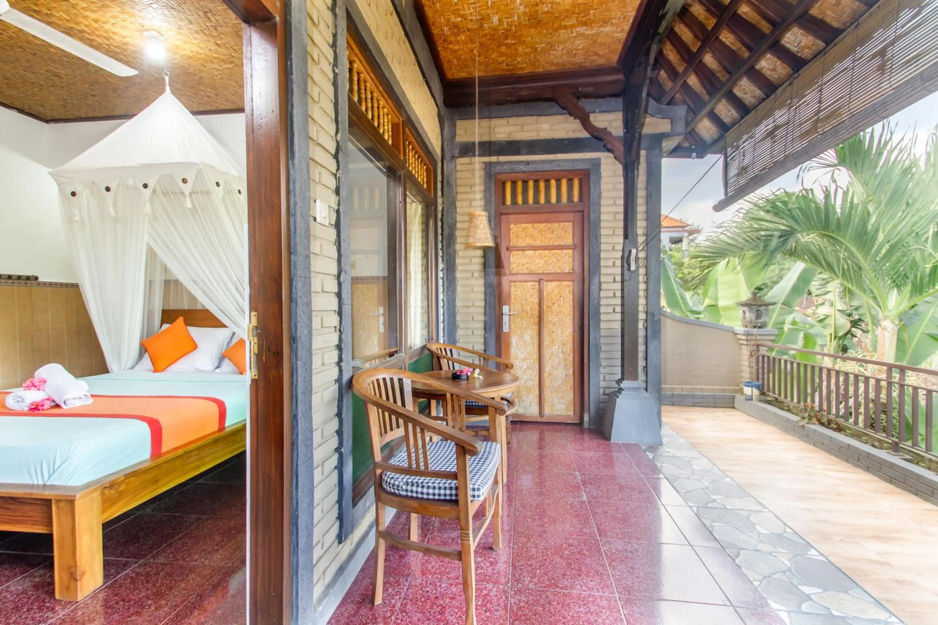 Patio, Bed in Sulendra Jungle Suites Ubud View by EPS