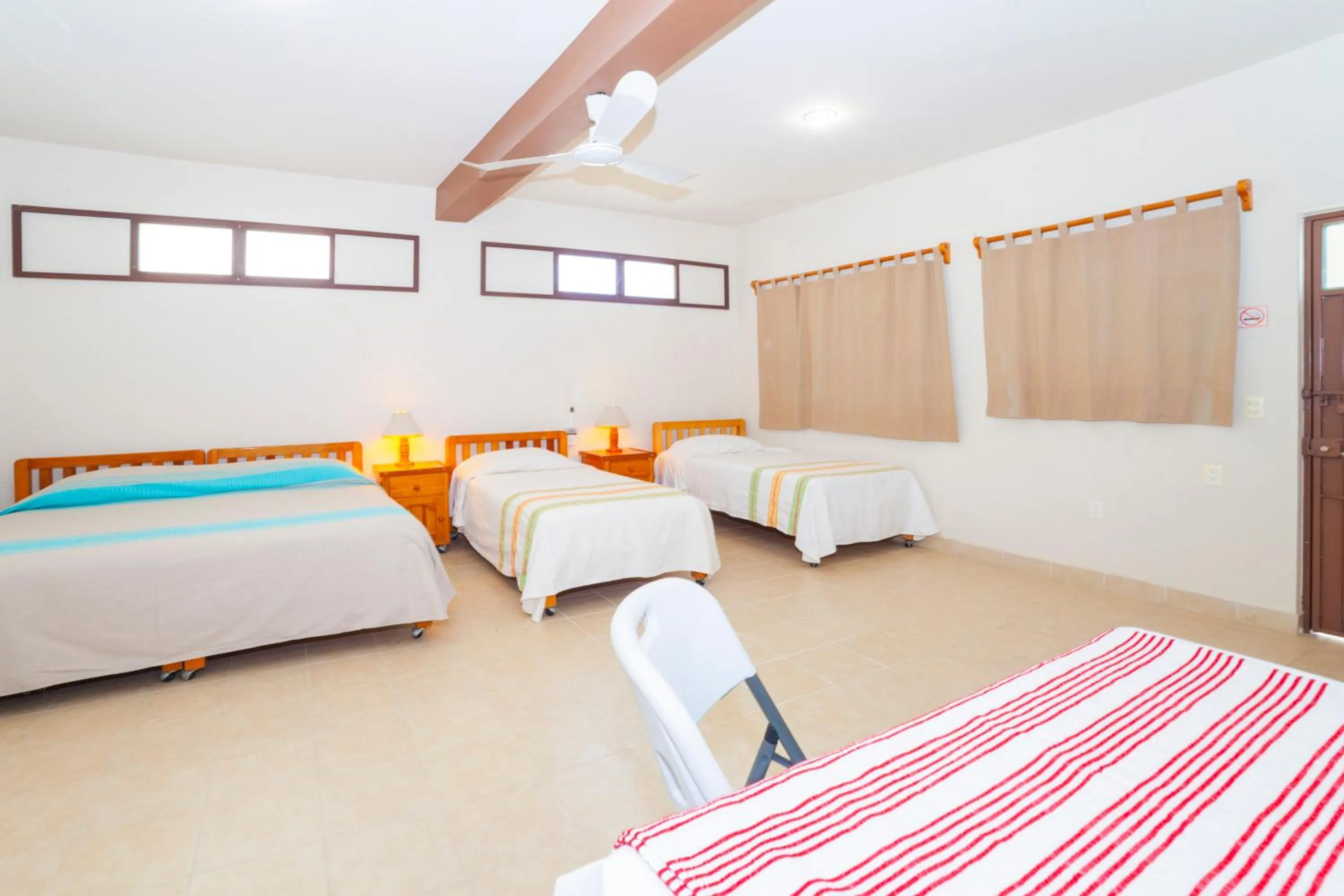 Bed in Hotel Casa Rush