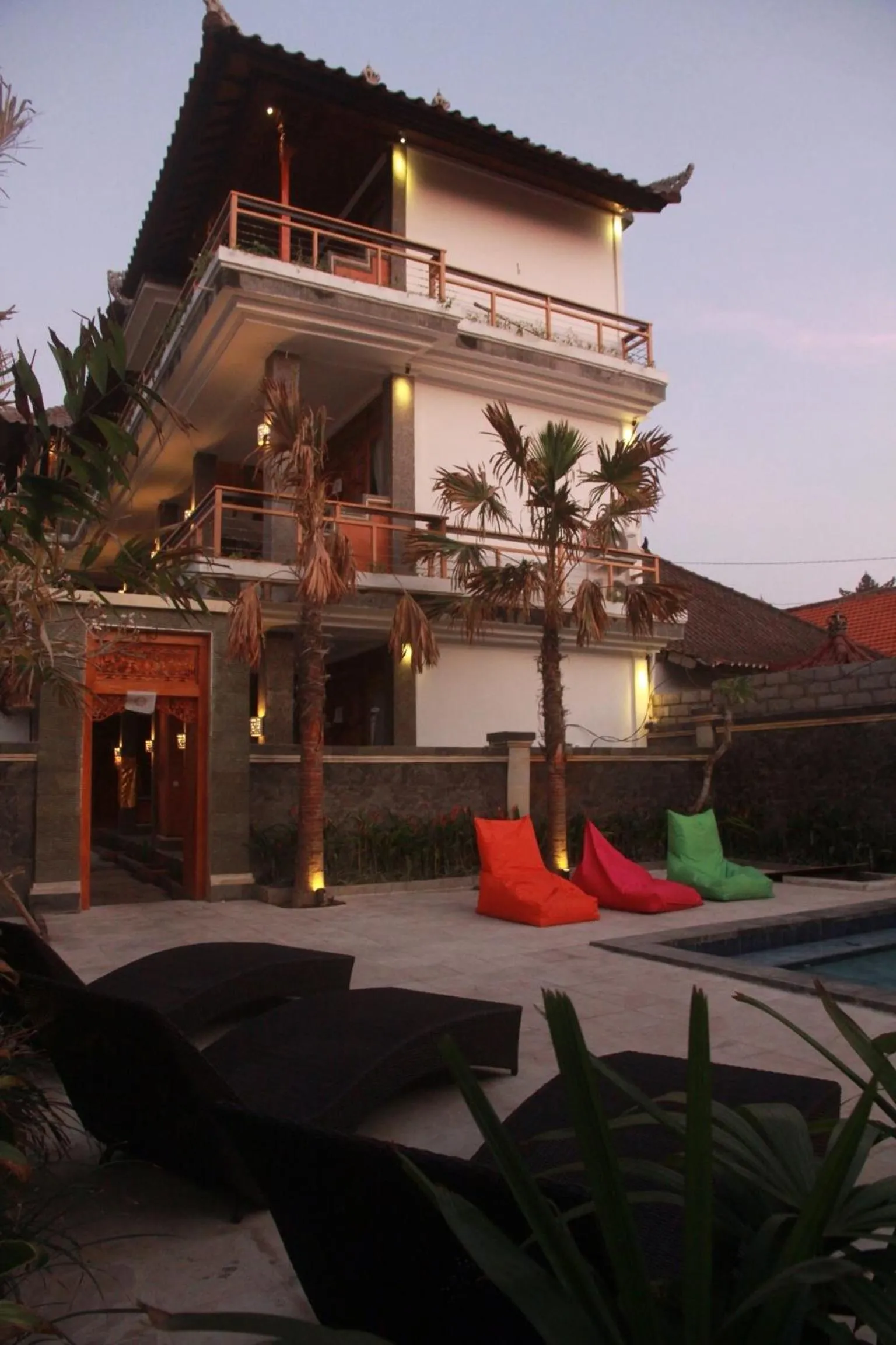 Facade/entrance in D'Camel Hotel Lembongan