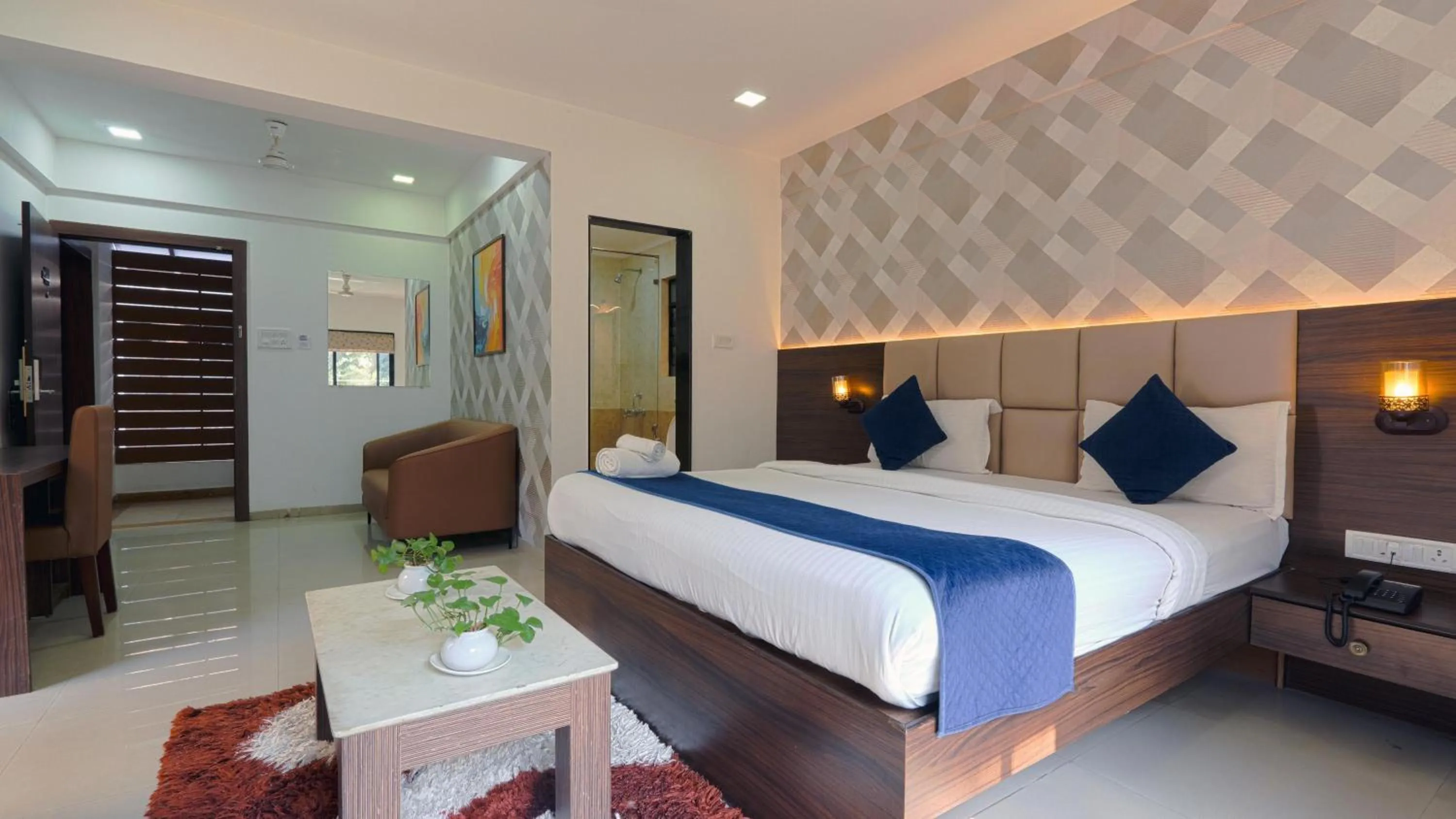 Bed in Magnus Aerith Studios Exclusive Residences