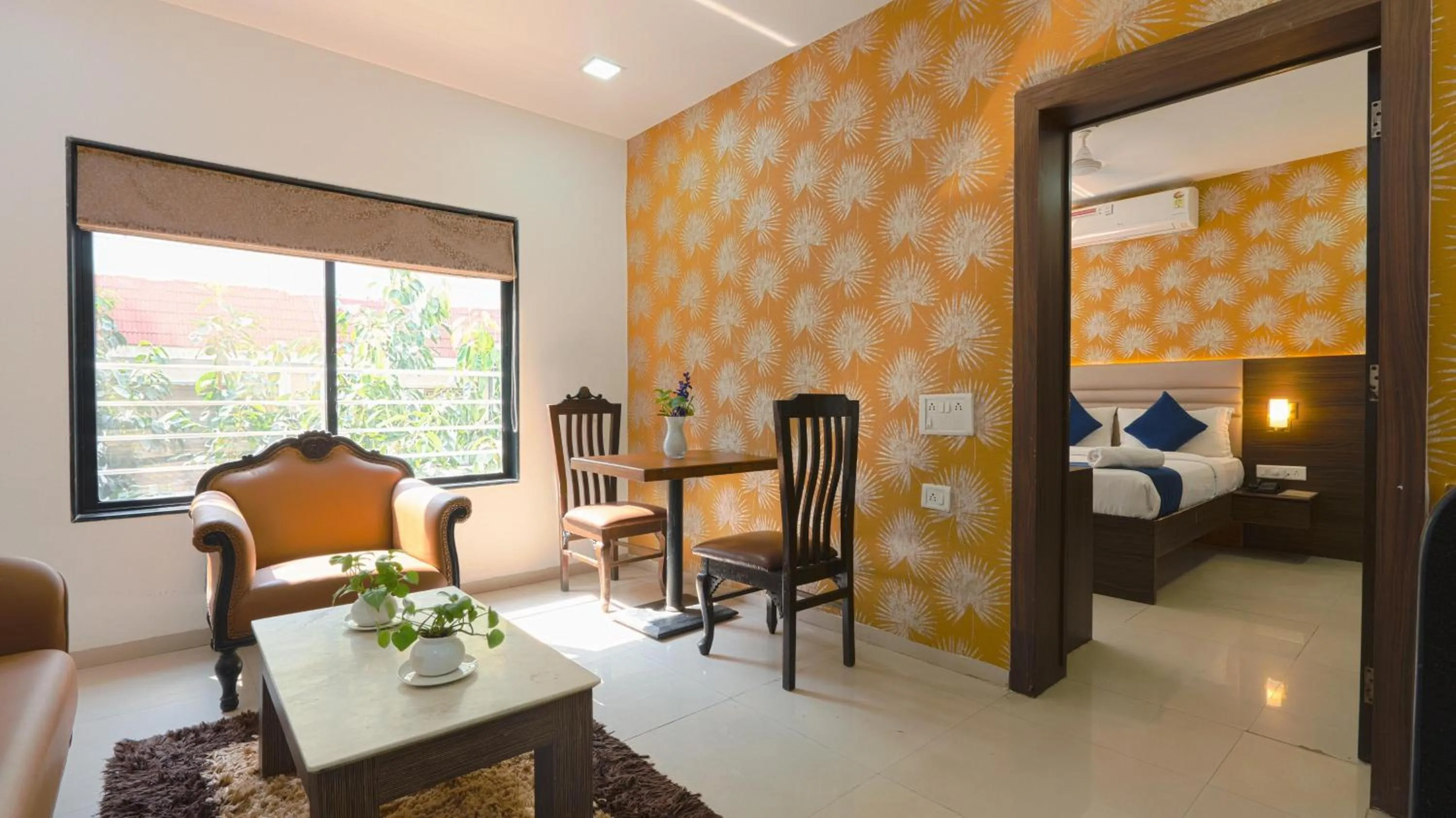 Living room, Bed in Magnus Aerith Studios Exclusive Residences