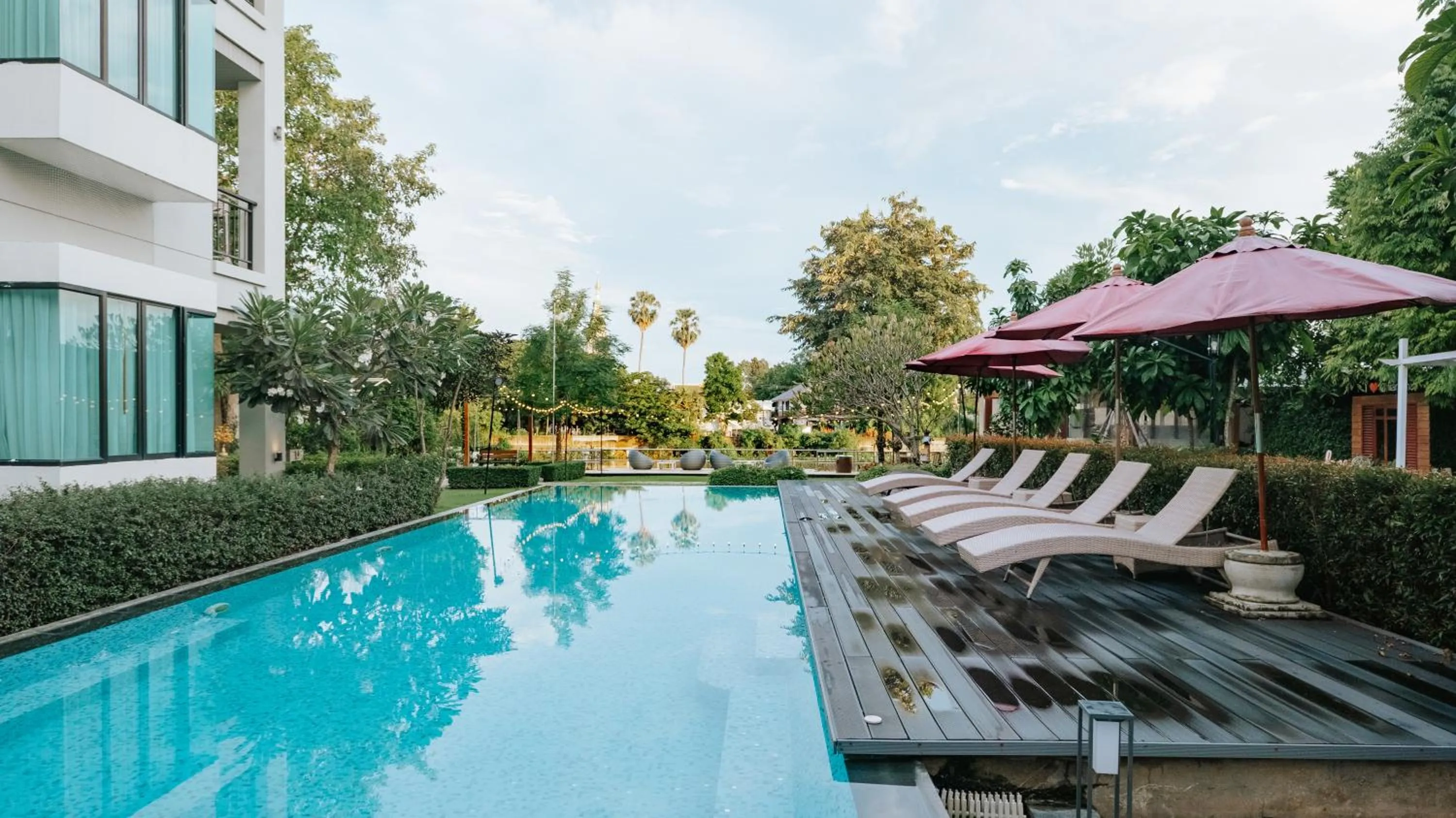 Pool view in Maraya Hotel & Resort