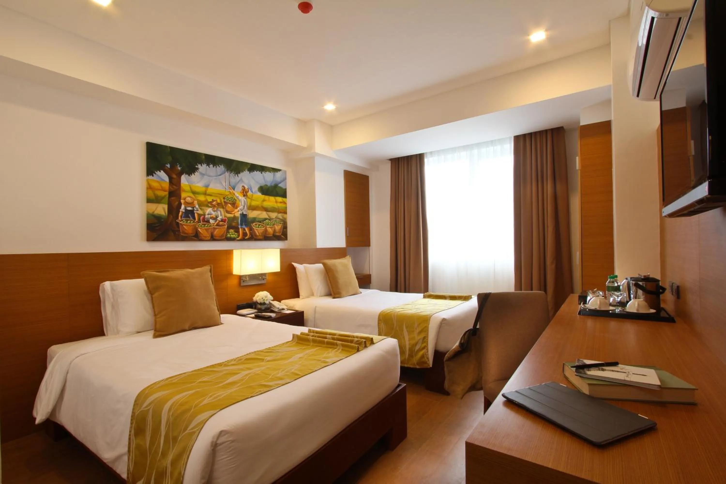 Bed in The Harvest Hotel Managed by HII