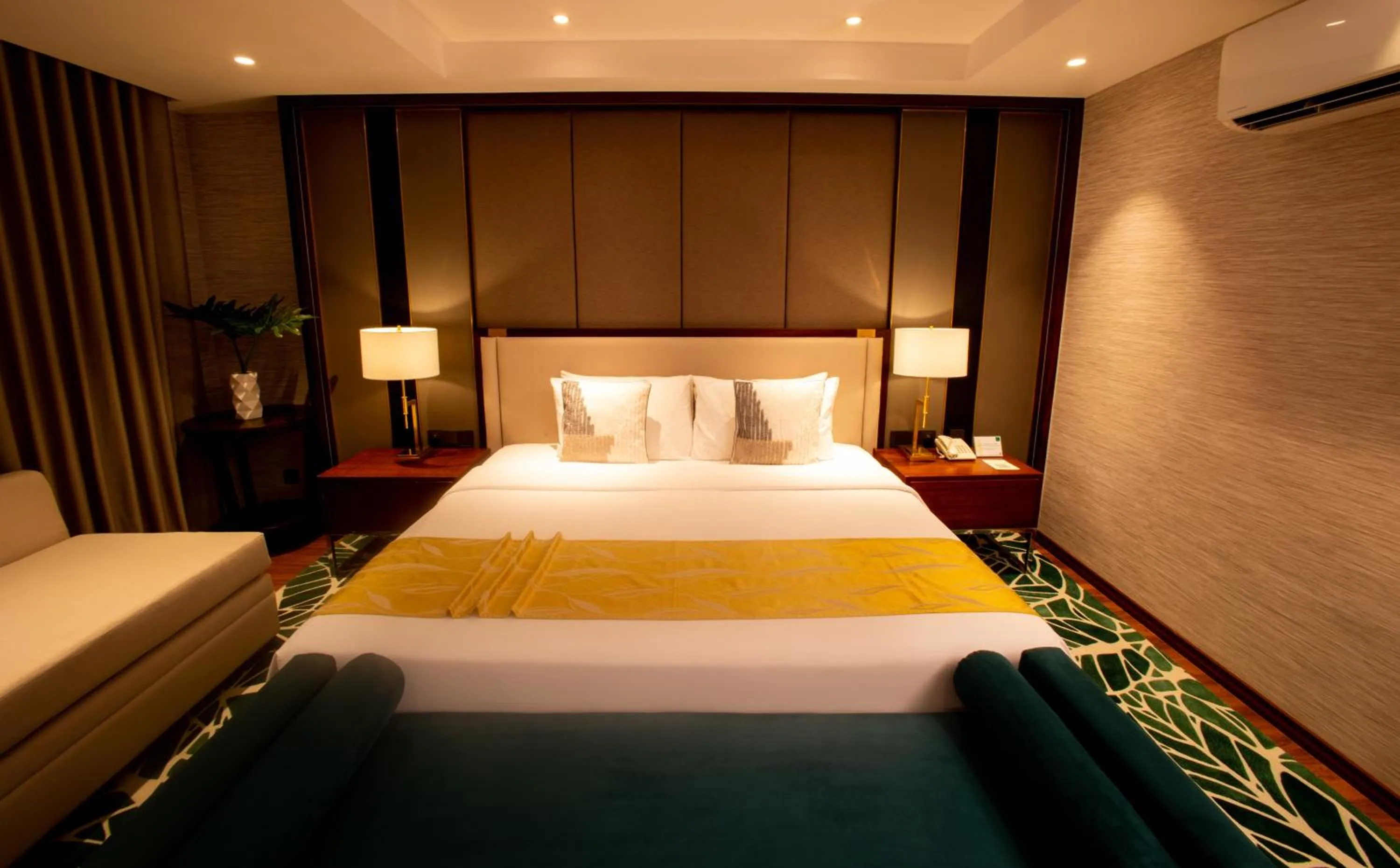 Bed in The Harvest Hotel Managed by HII