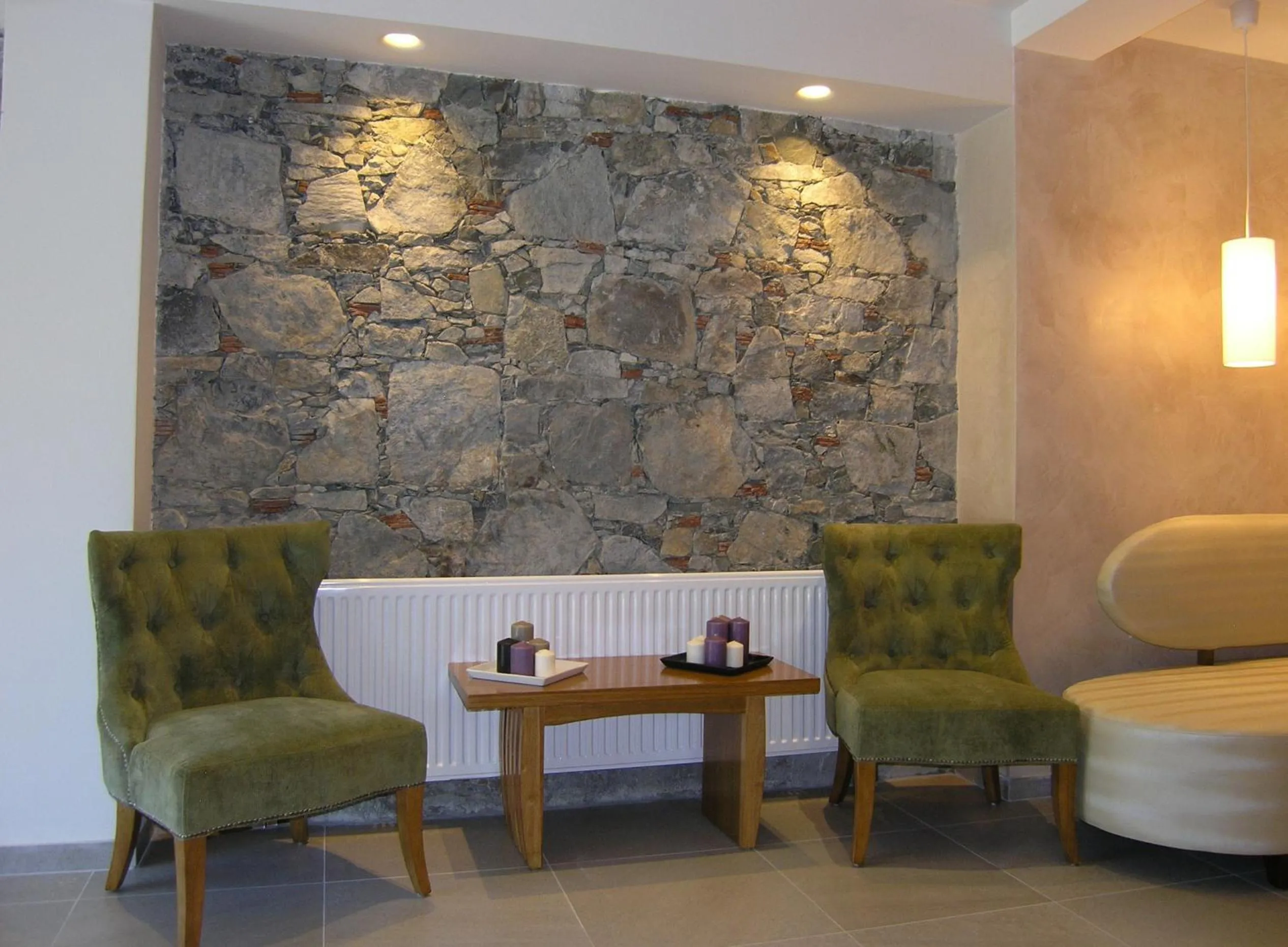 Lobby or reception in Livadia Hotel Kyperounta