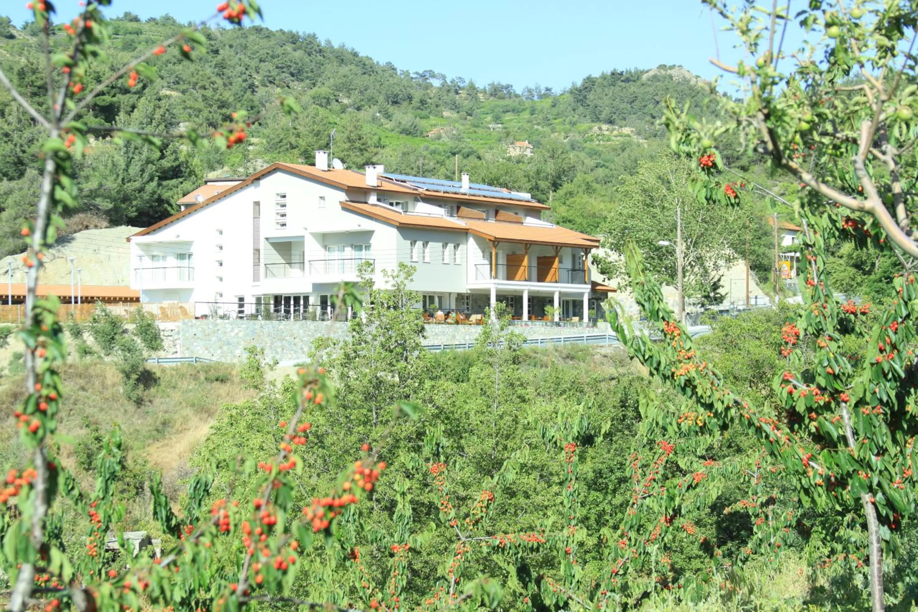 Property building in Livadia Hotel Kyperounta