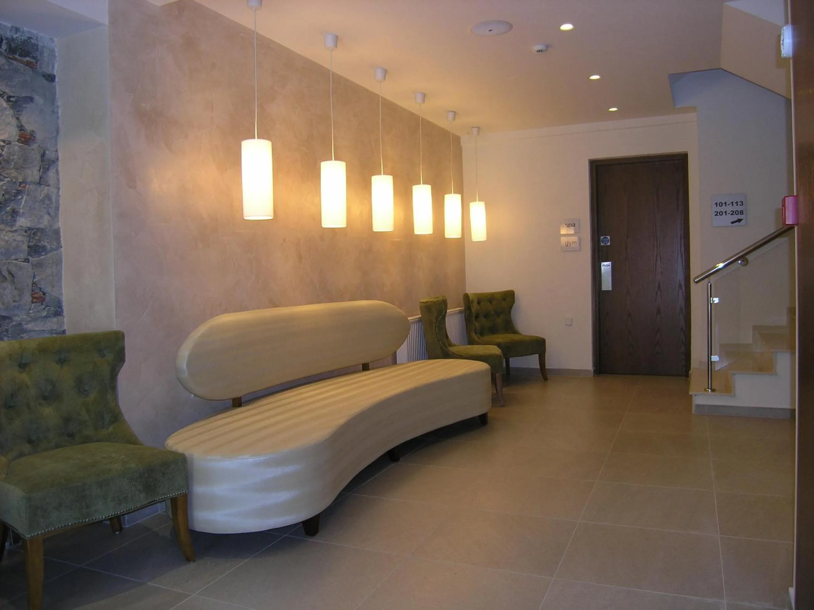 Lobby or reception in Livadia Hotel Kyperounta