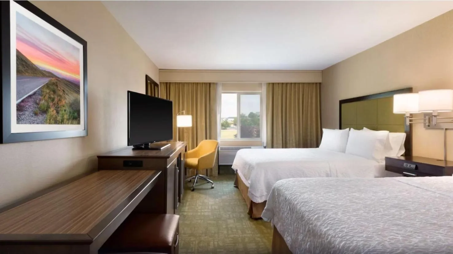 Bed in Summit Suites