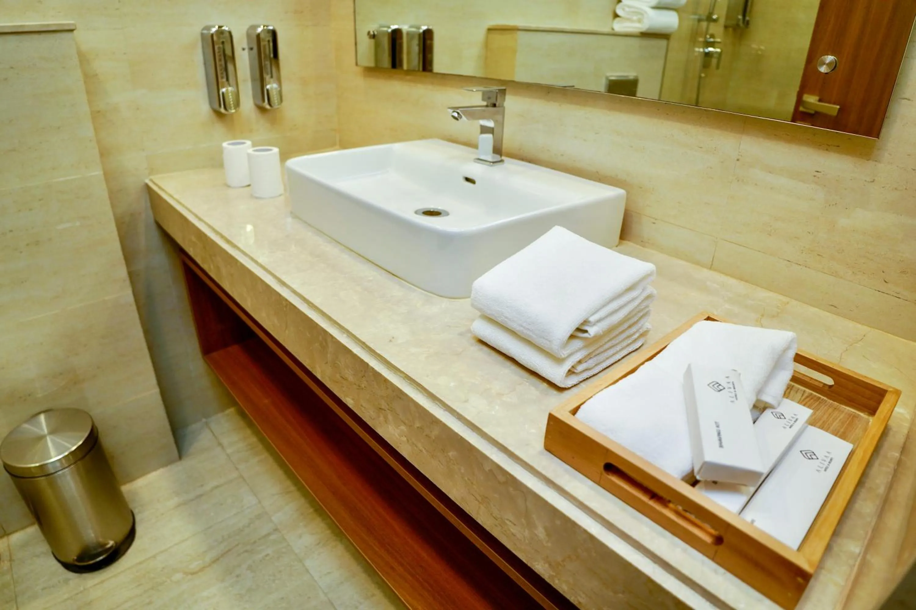 Bathroom in Alivaa Hotel Gurugram Sohna Road City Center