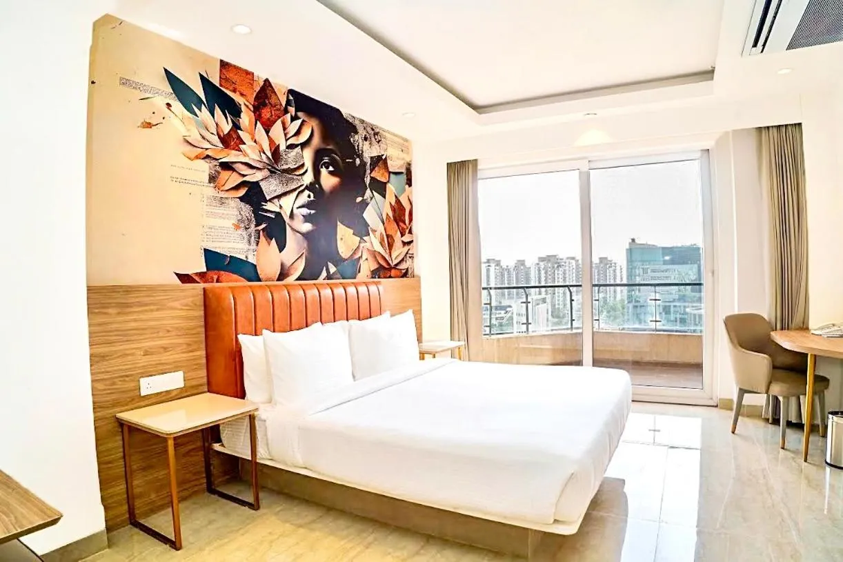 Bed in Alivaa Hotel Gurugram Sohna Road City Center