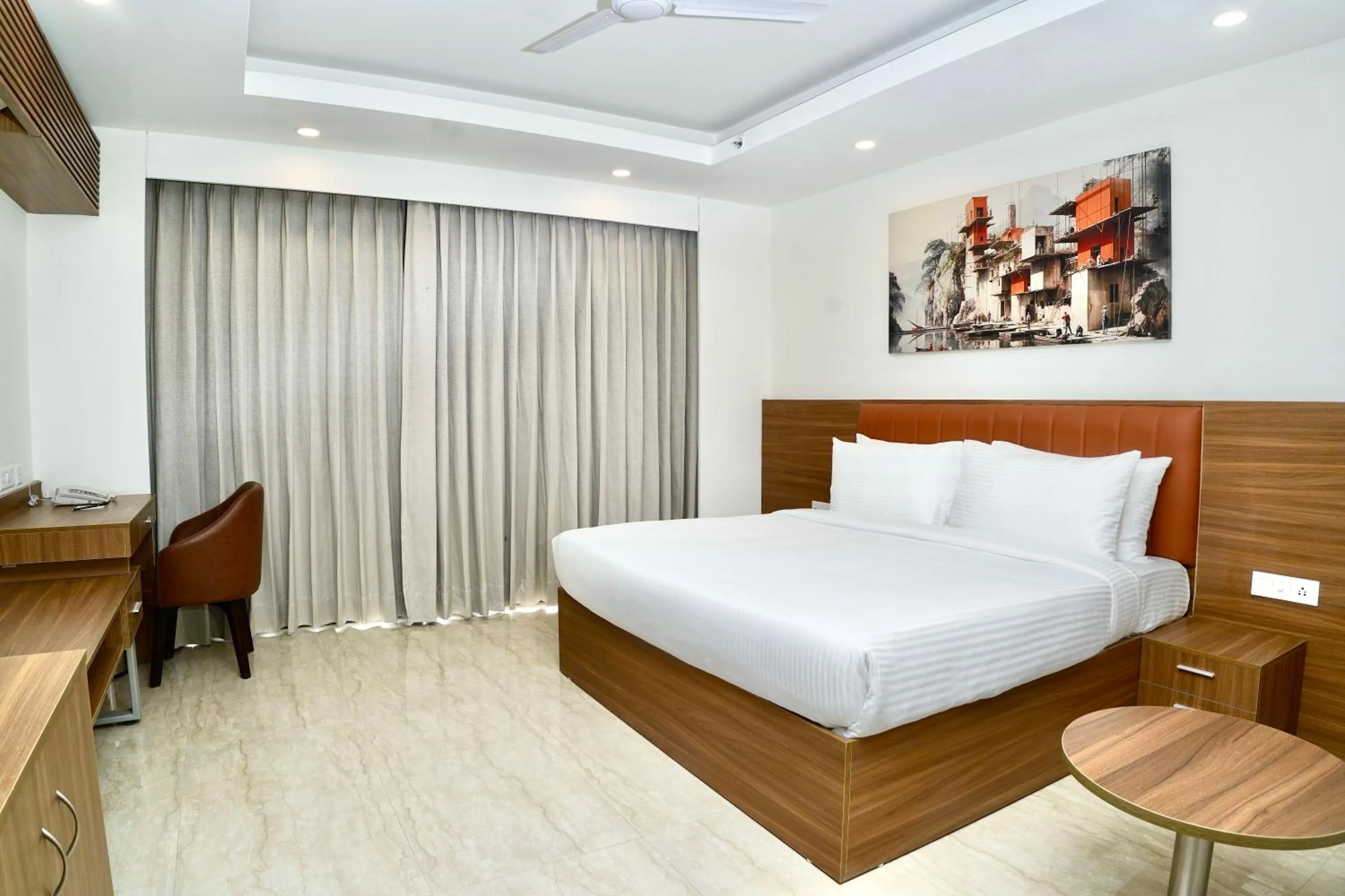 Bedroom, Bed in Alivaa Hotel Gurugram Sohna Road City Center