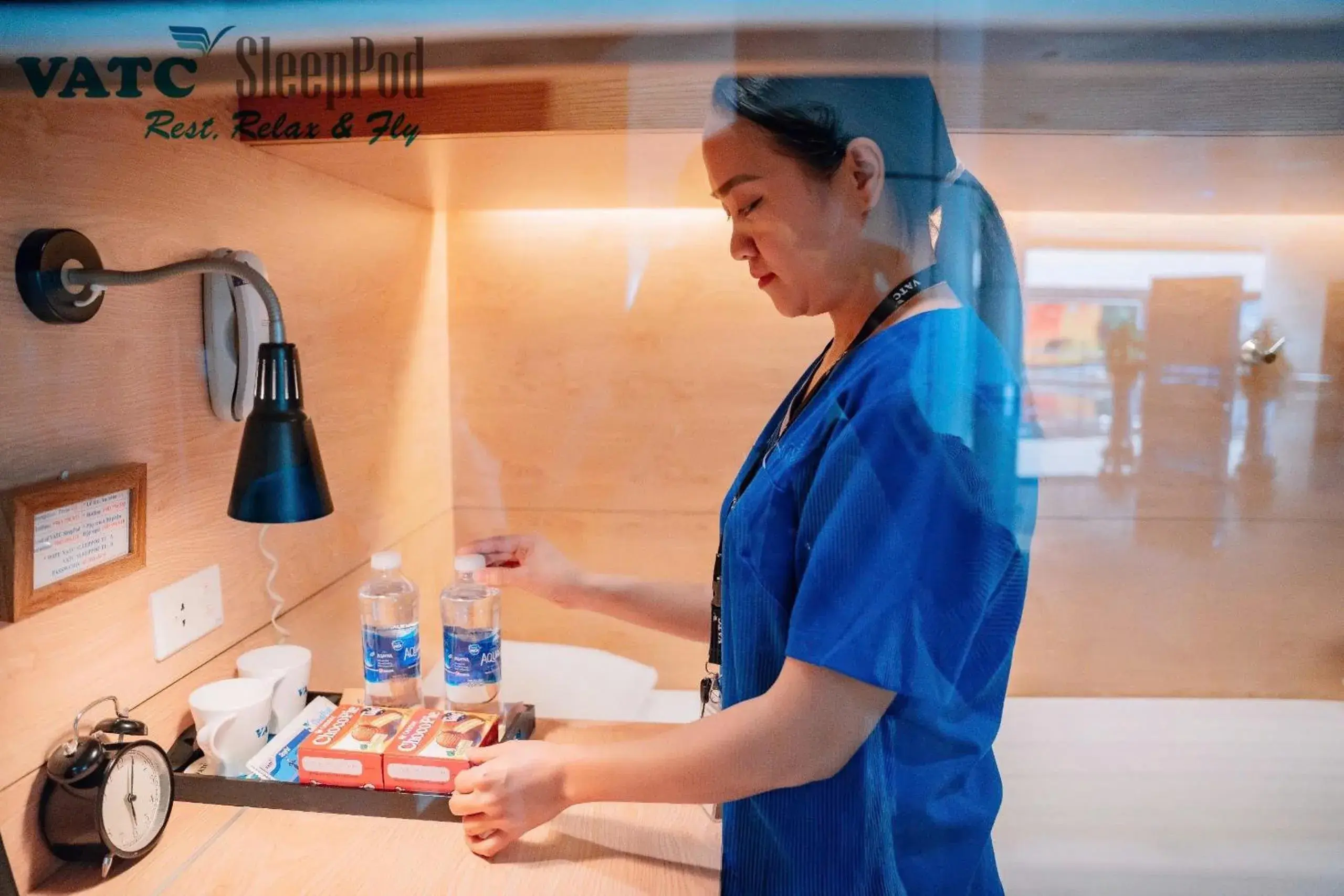 Standard Twin Room in VATC Sleep Pod Terminal 1 Standard Twin Room in VATC Sleep Pod Terminal 1