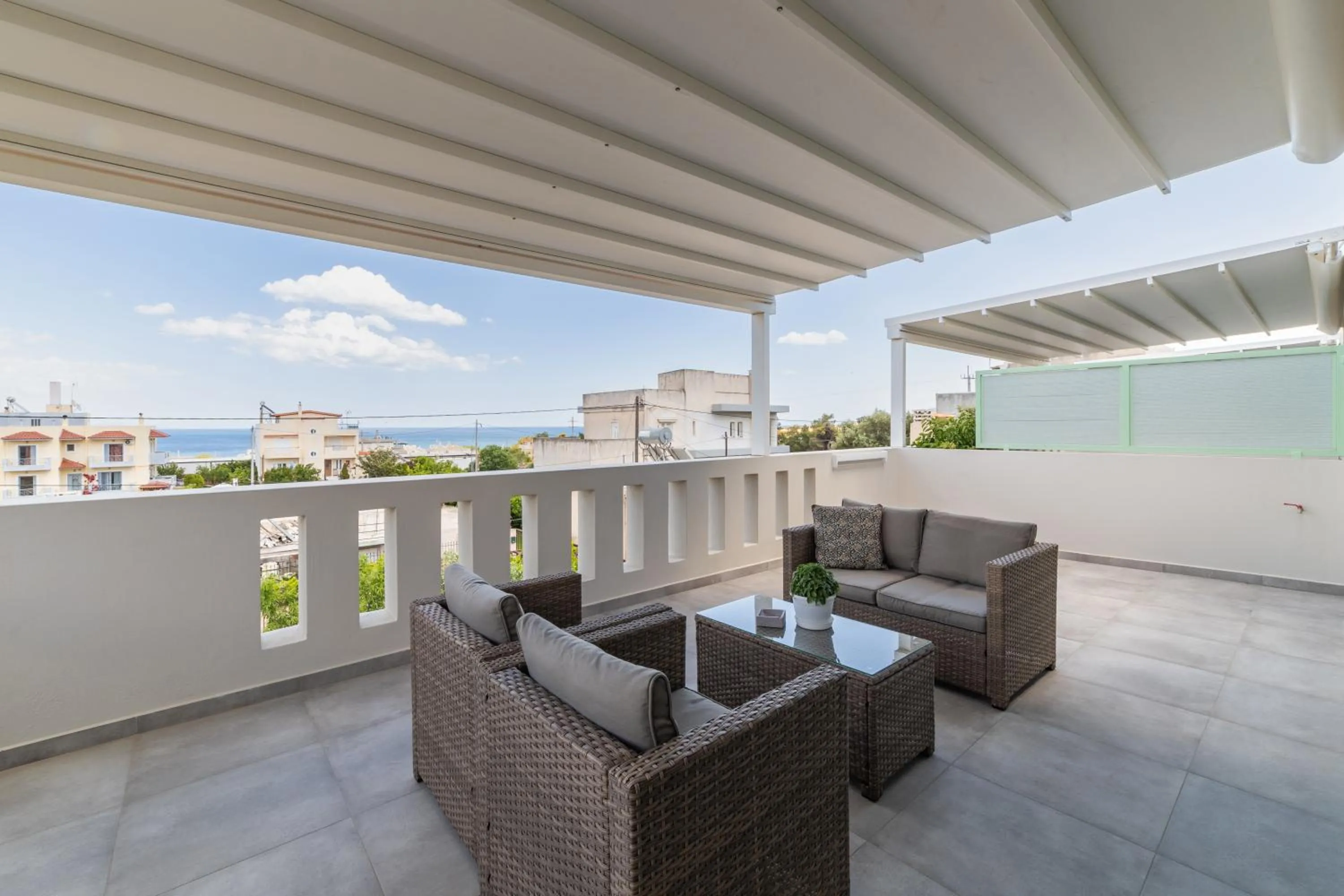 Patio in Kallisti Stay