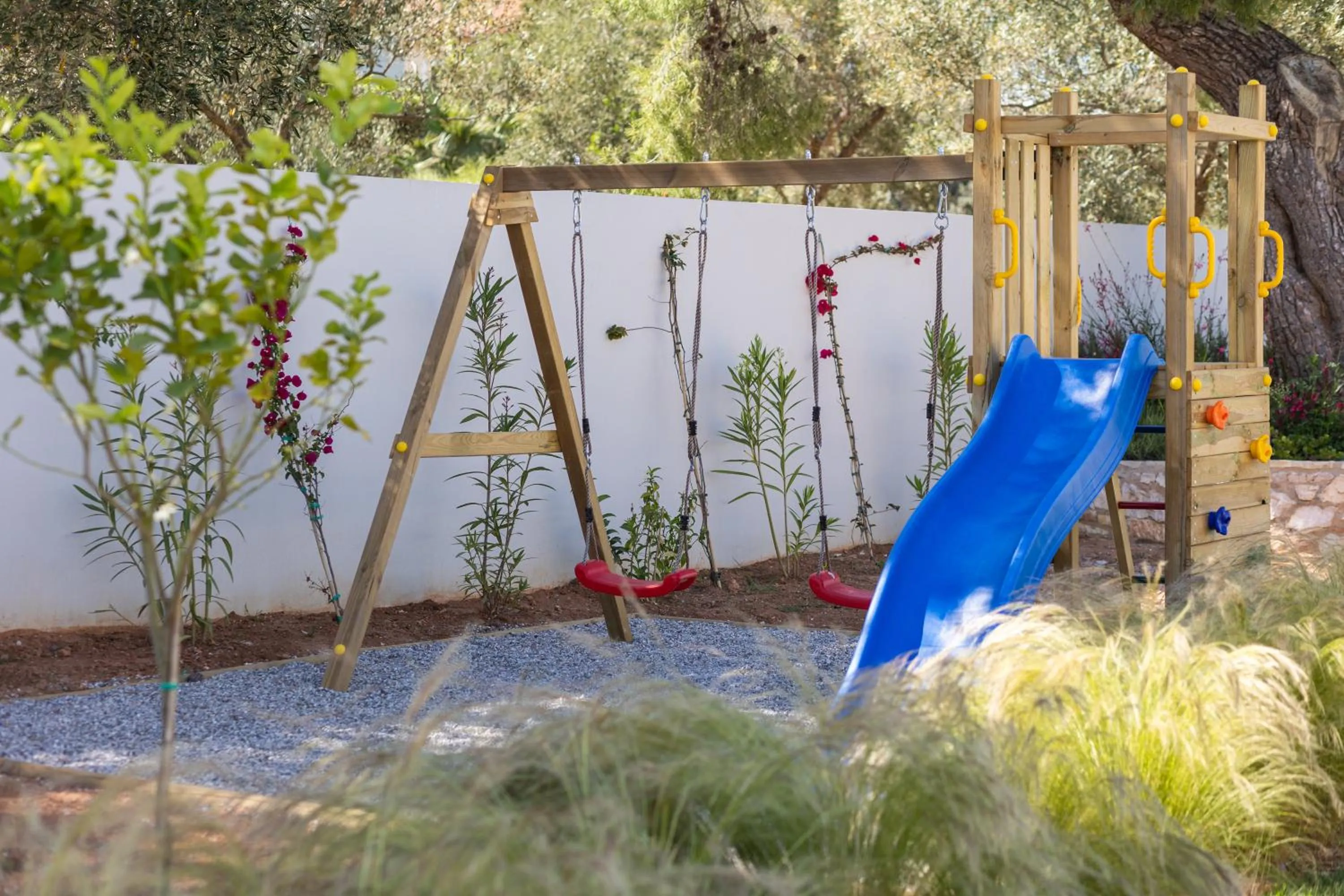 Children play ground in Kallisti Stay