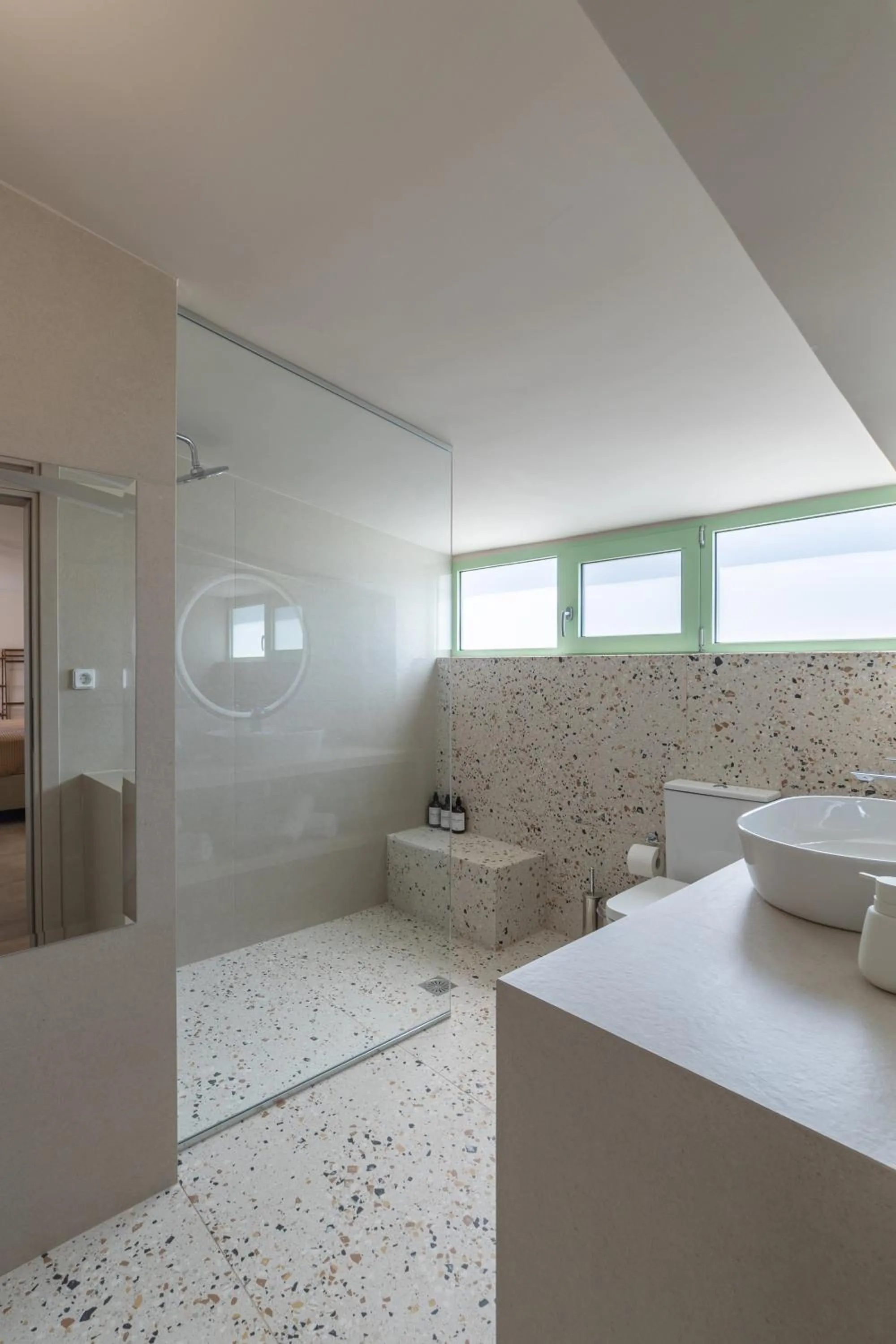 Shower in Kallisti Stay