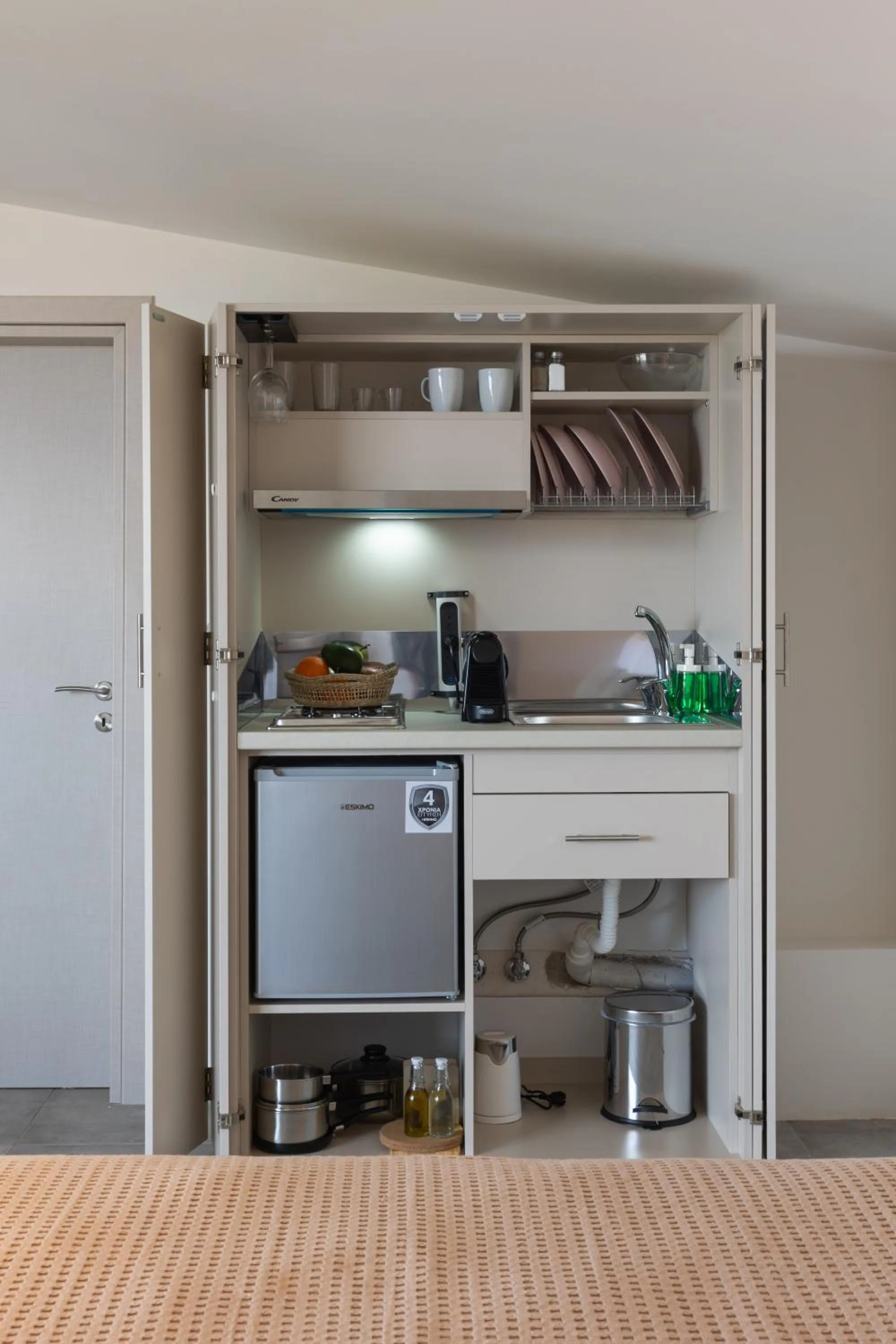 Kitchen or kitchenette in Kallisti Stay