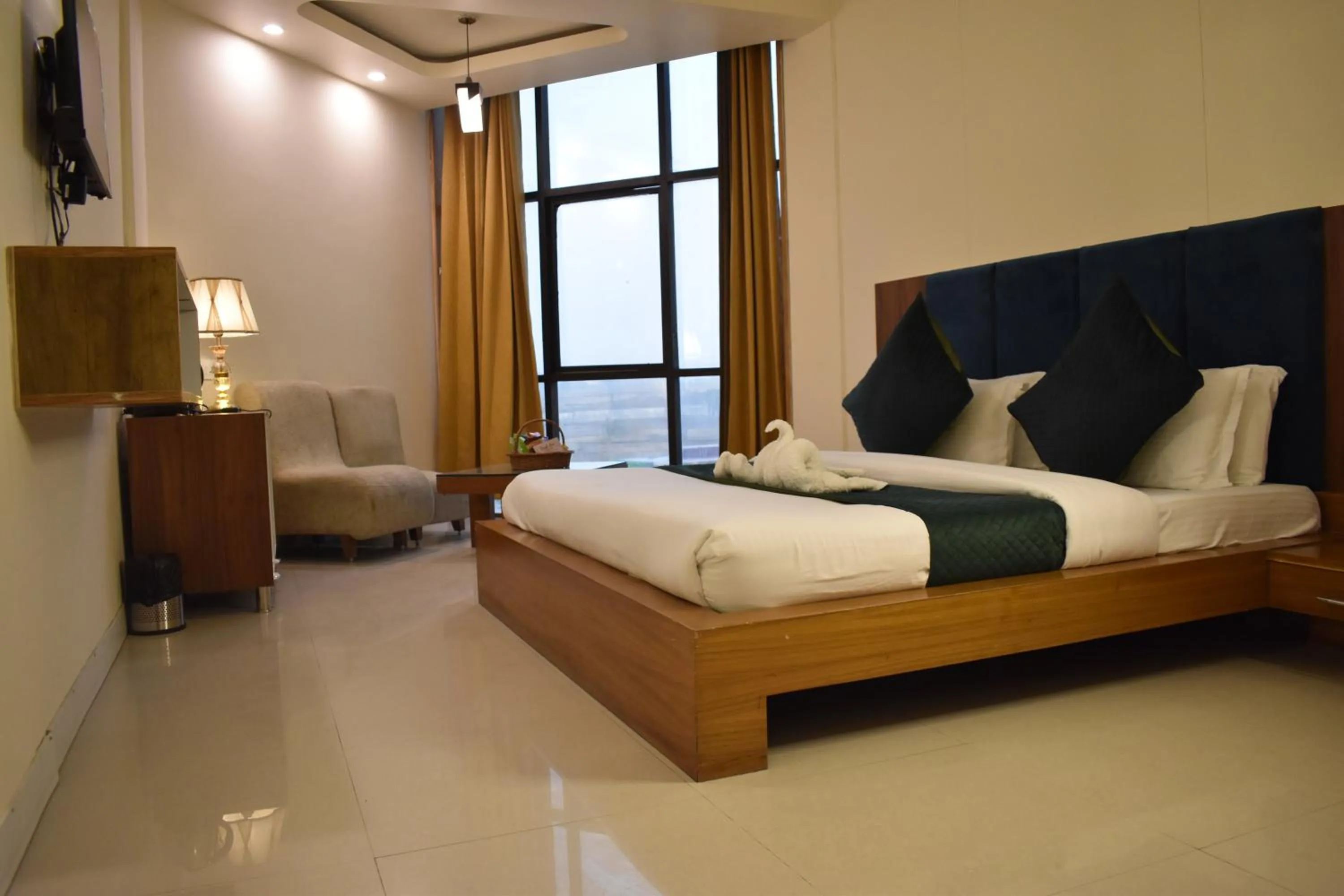 Bedroom, Bed in Hotel Padmini Palace