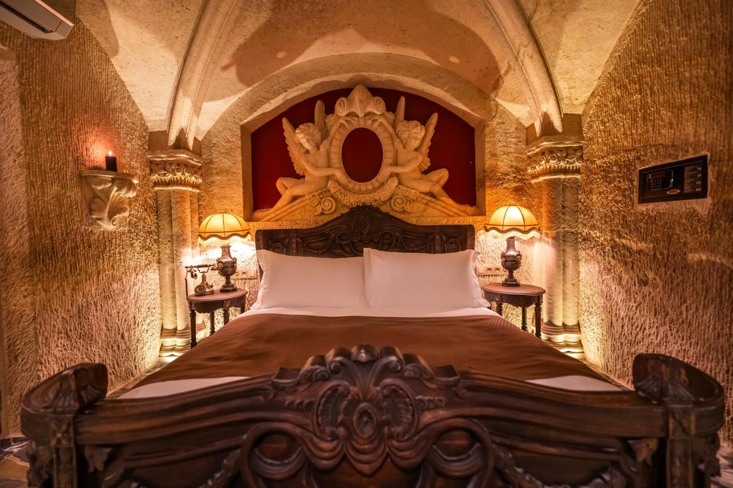 Bed in Signature Cave Cappadocia, Trademark Collection by Wyndham