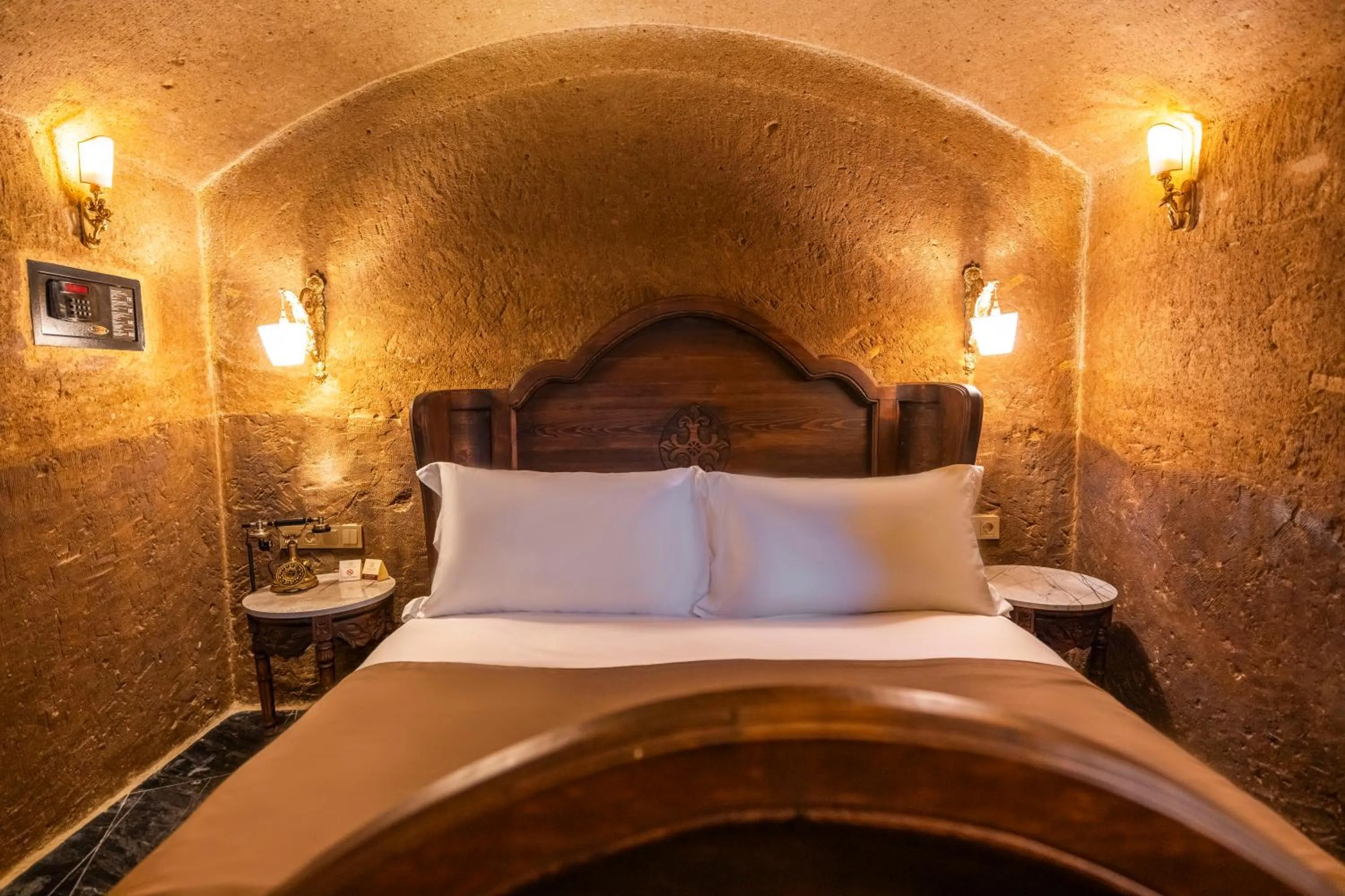 Bed in Signature Cave Cappadocia, Trademark Collection by Wyndham