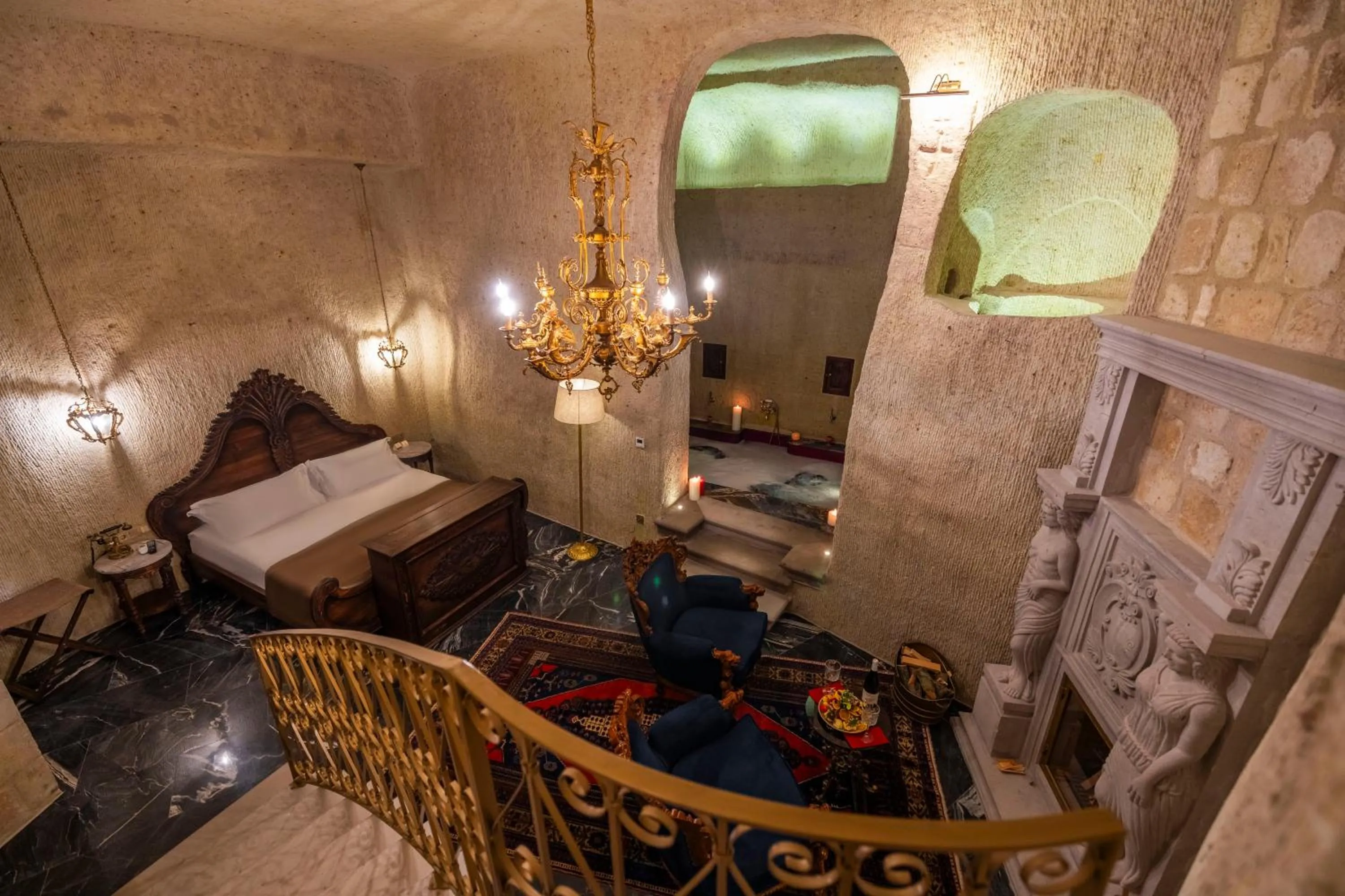 Bed in Signature Cave Cappadocia, Trademark Collection by Wyndham