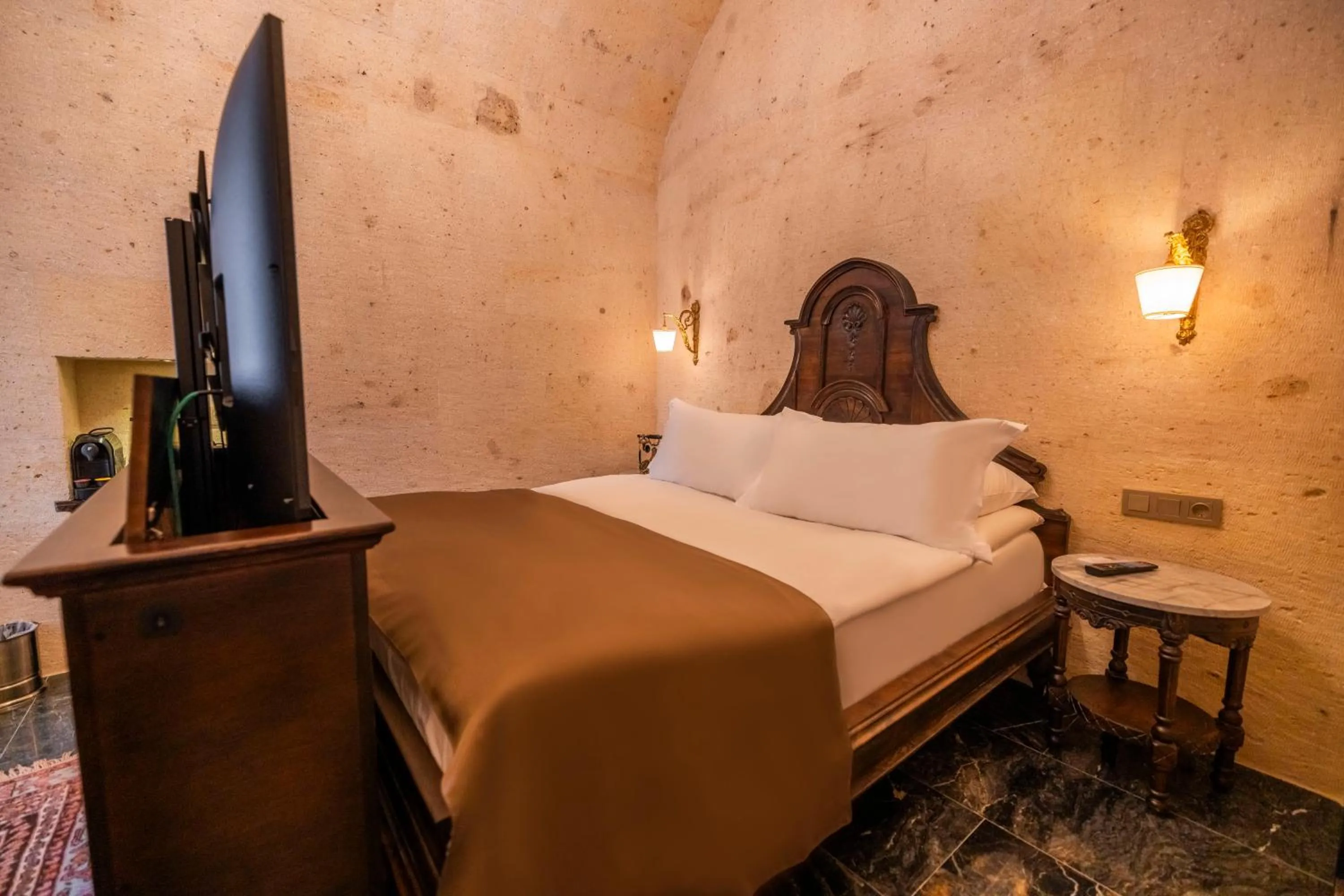 Bed in Signature Cave Cappadocia, Trademark Collection by Wyndham