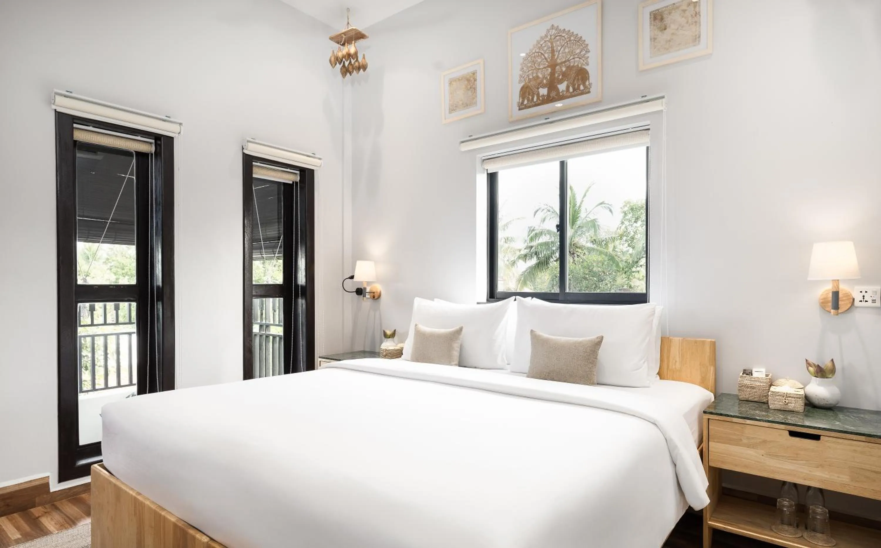 Bedroom, Bed in Moringa Tree Maison